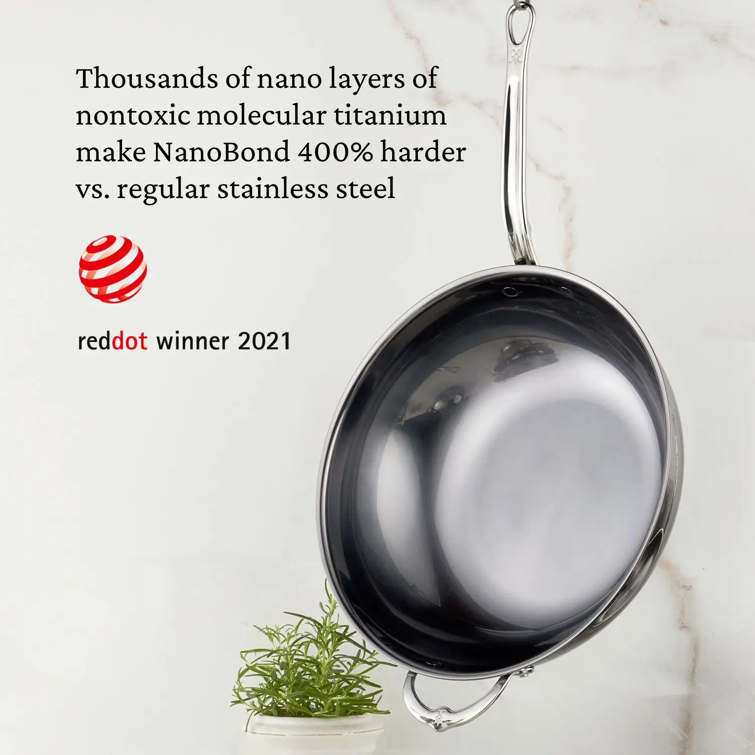 Titanium Chef's Pan, 14-Inch - Image 4