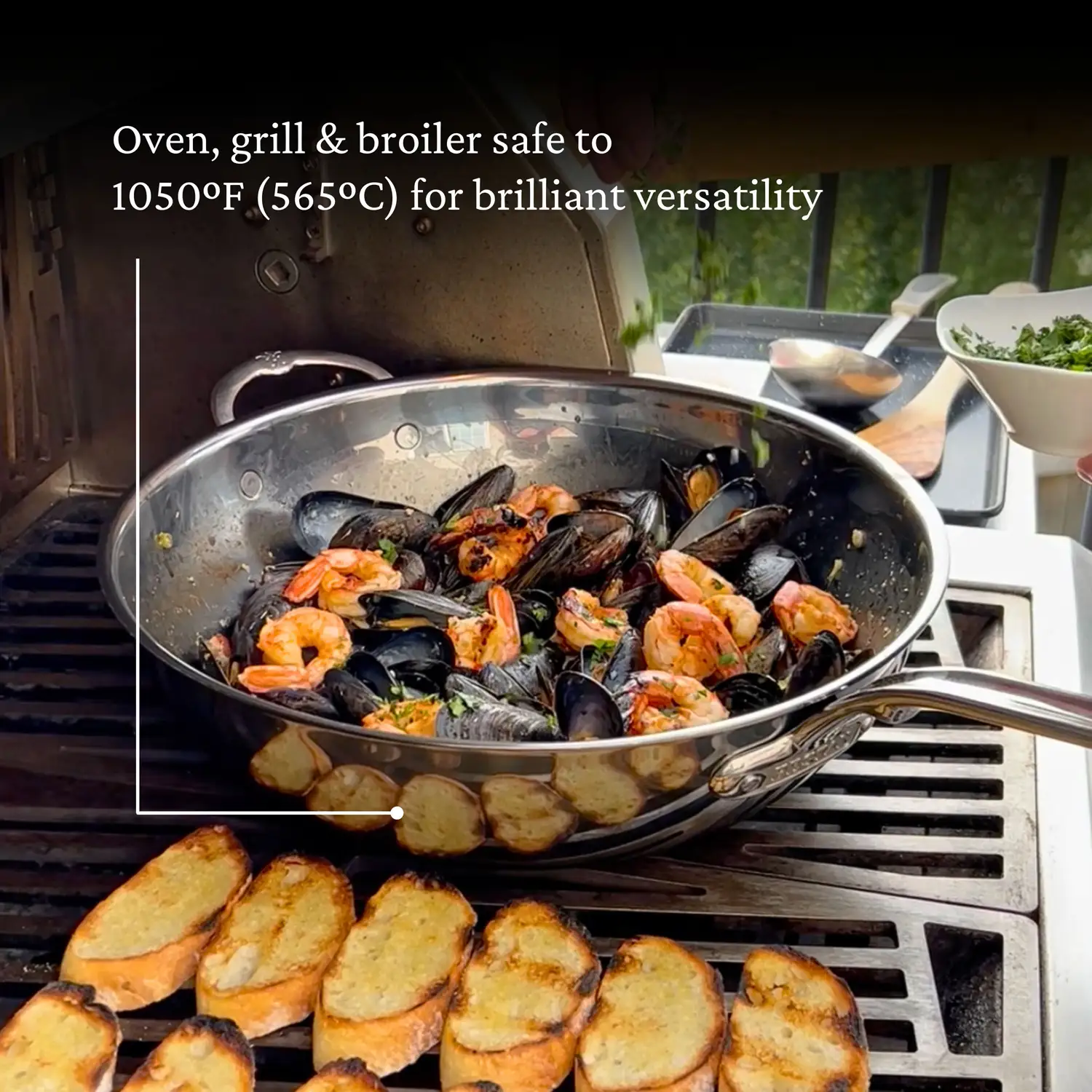 Titanium Chef's Pan, 14-Inch - Image 6