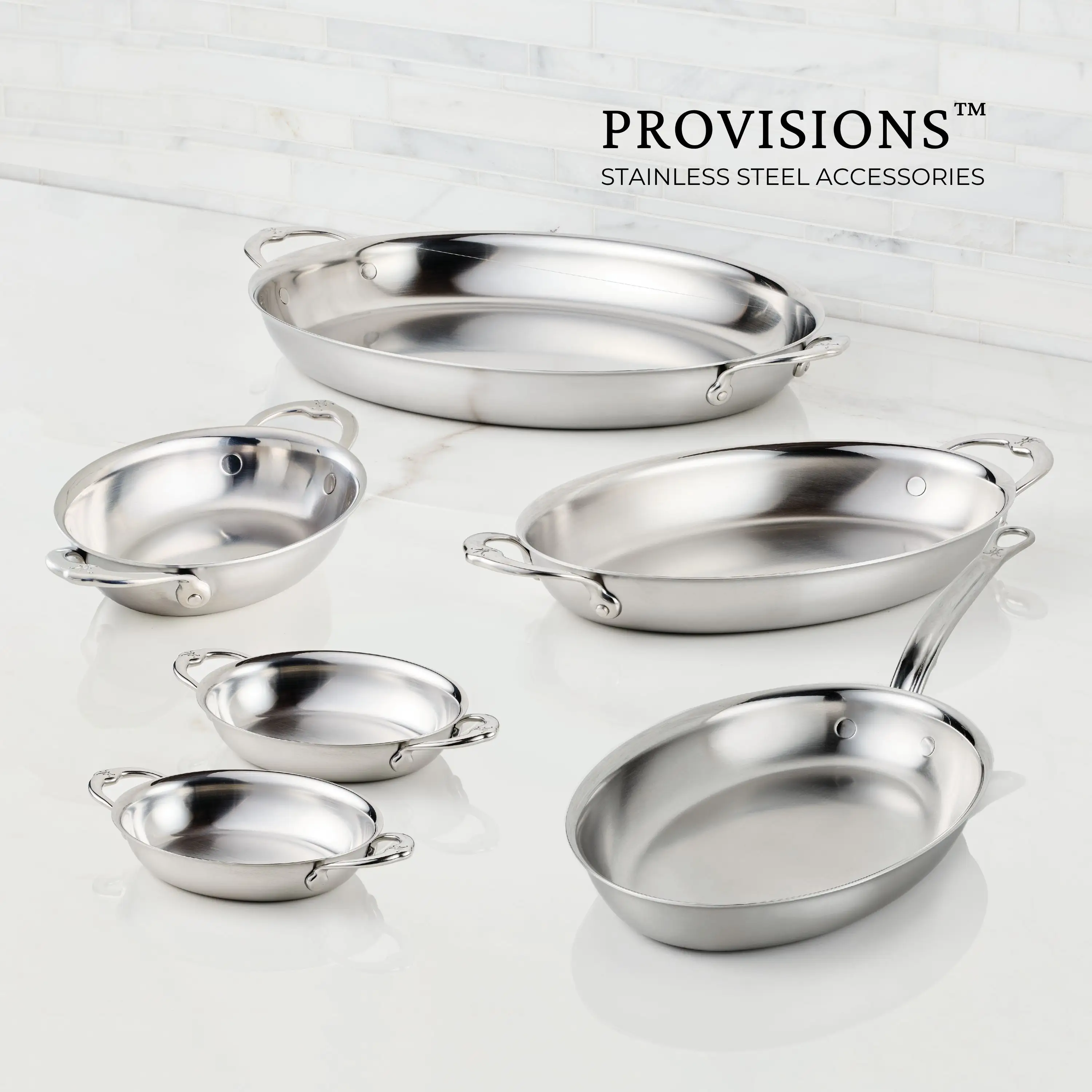 8.5-Inch x 6.5-Inch Oval Au Gratin - Image 5