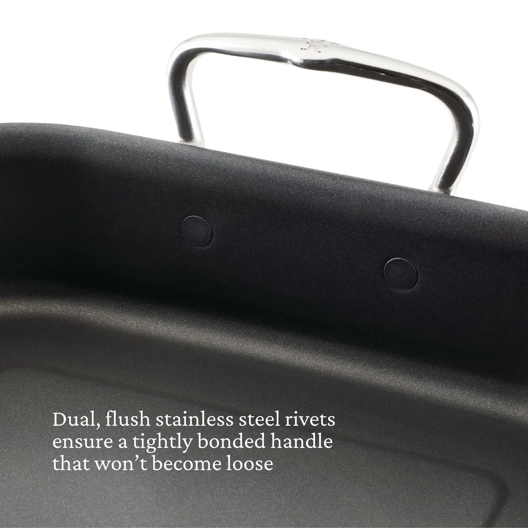 Nonstick Clad Stainless Steel Roasters with Rack - Image 7
