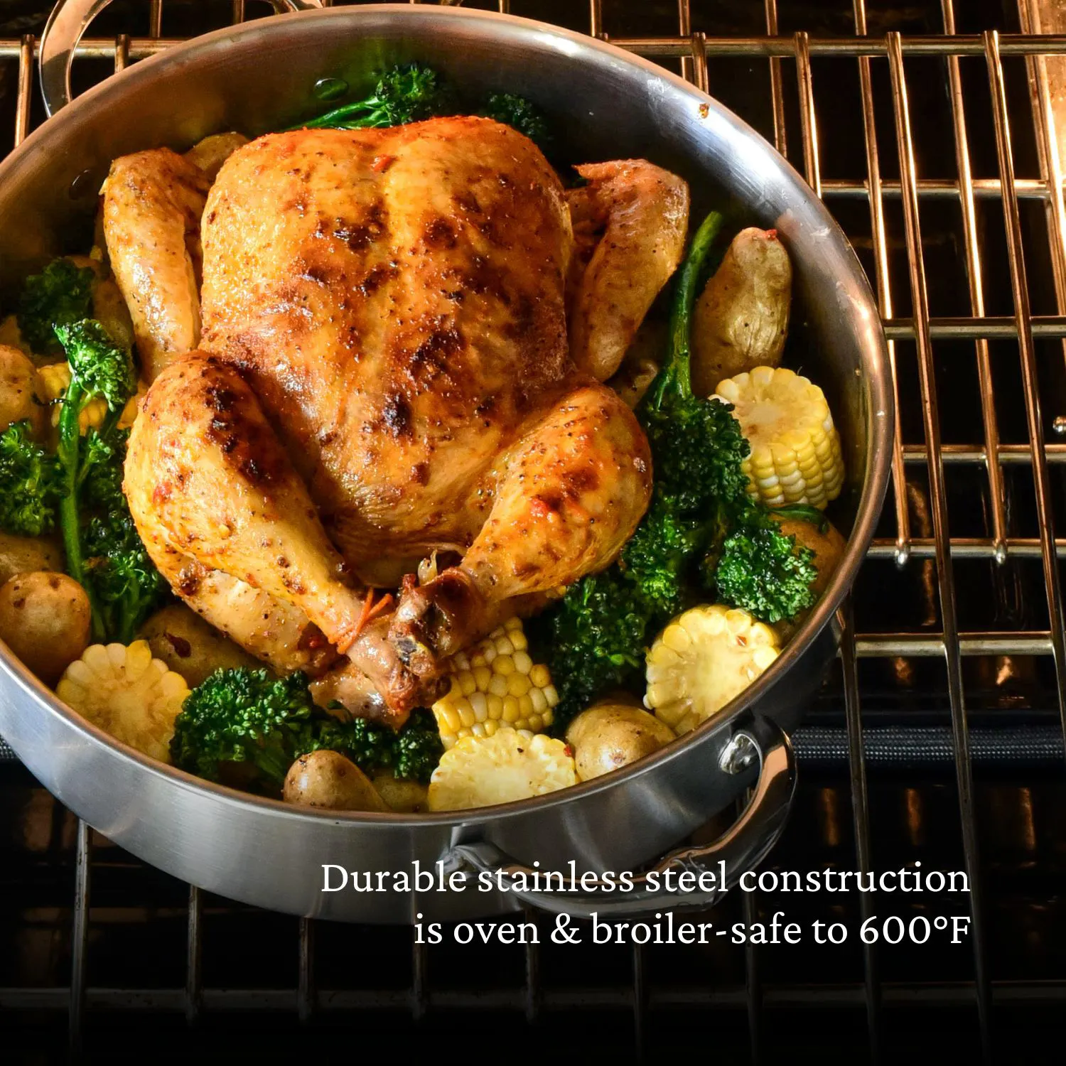 Stainless Steel 11-Piece Cookware Set - Image 6