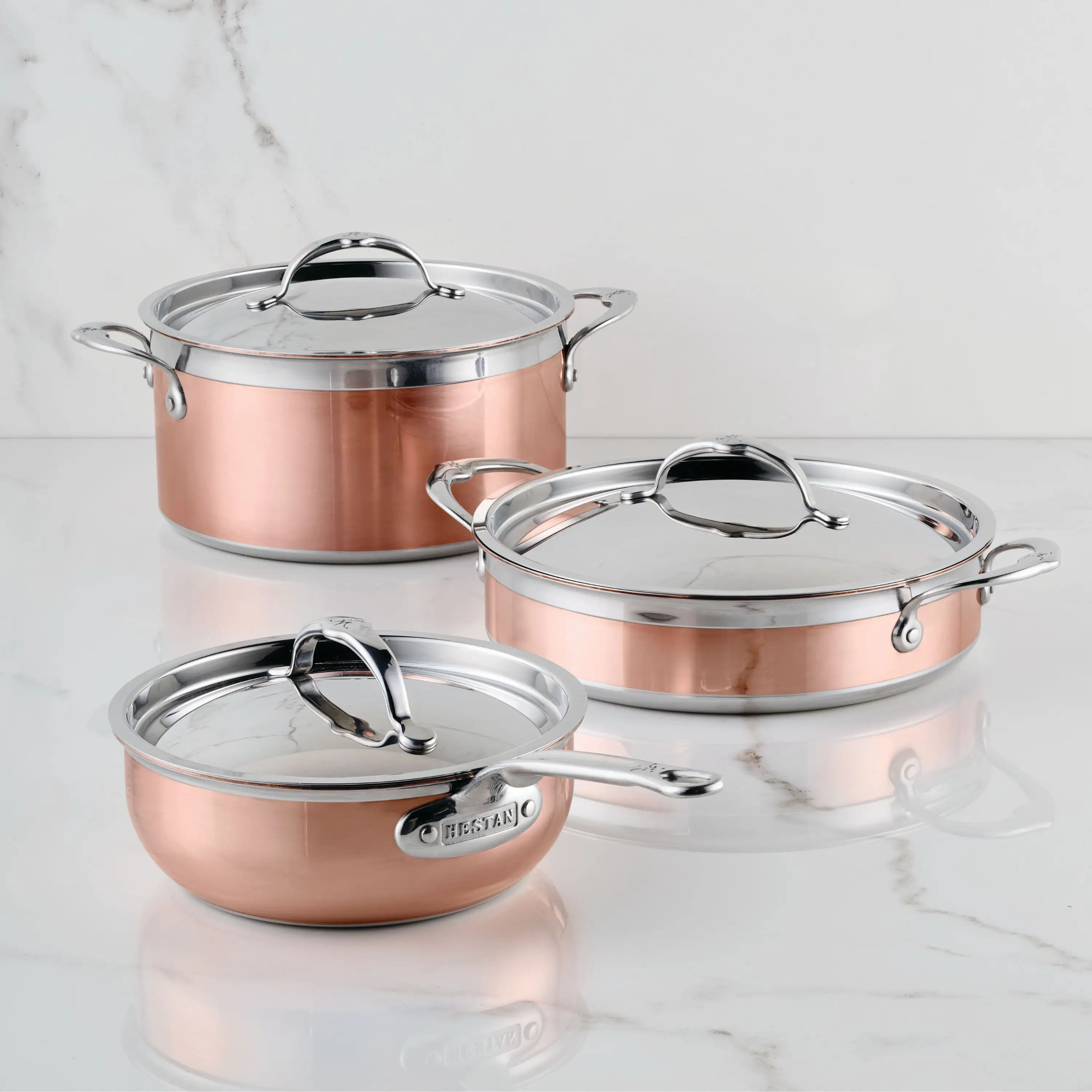 Copper Induction Essential Set, 6-Piece