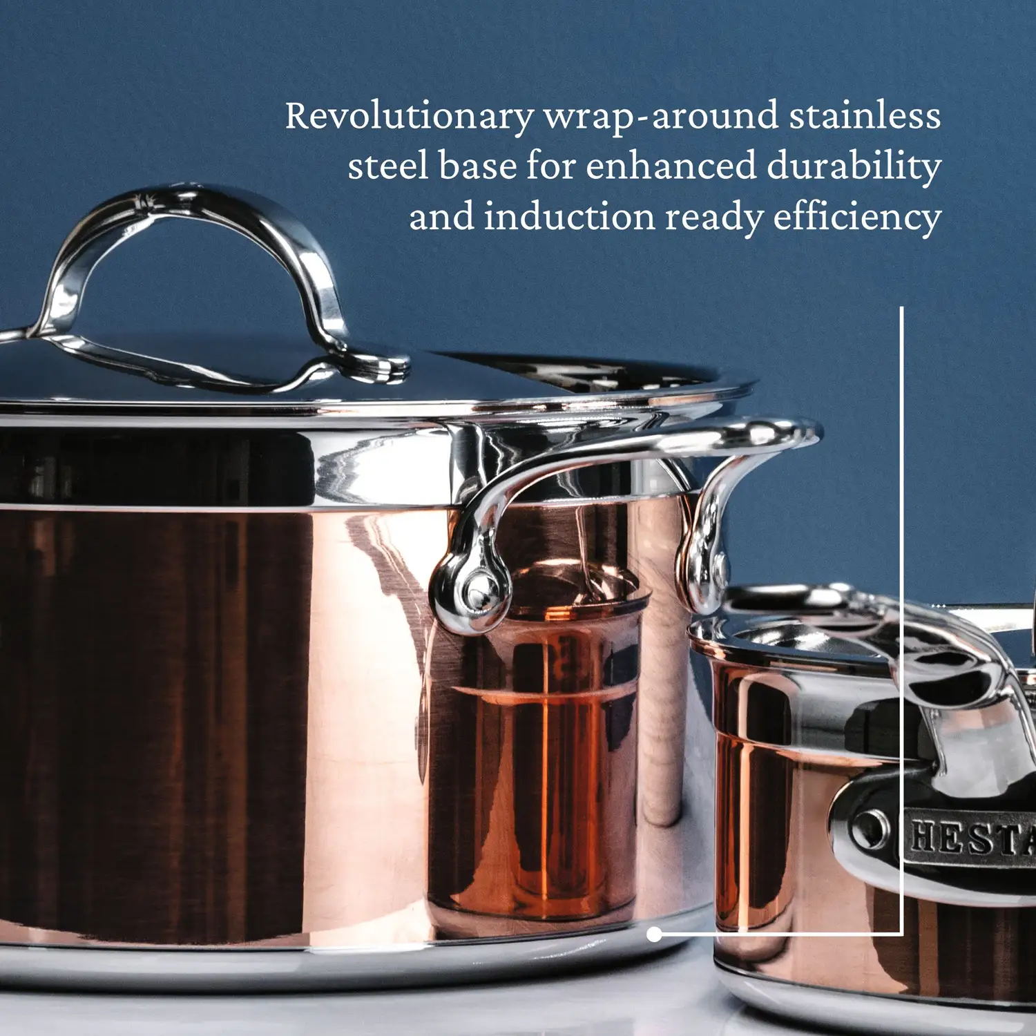 Copper Induction Stock Pot, 6-Quart - Image 6