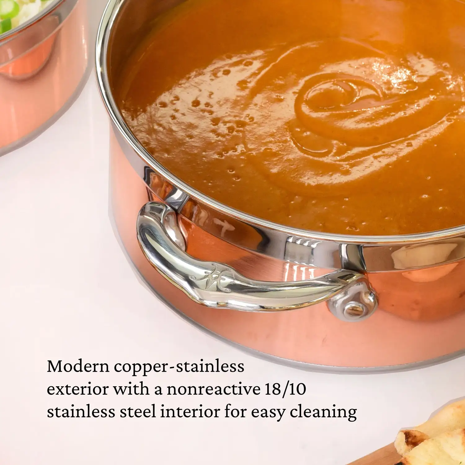 Copper Induction Soup Pot, 3-Quart - Image 7