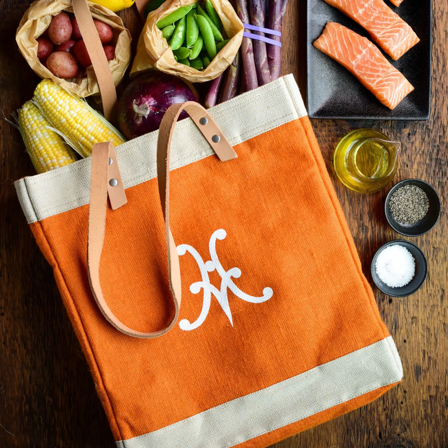 Hestan Market Tote, Citra Orange - Image 2