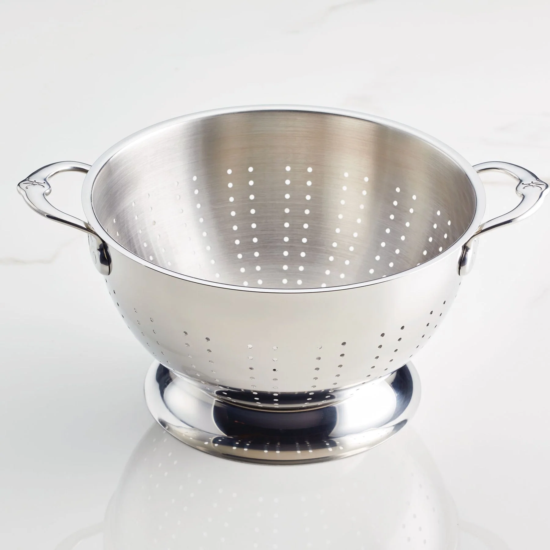 Stainless Steel Colander Set, 2-Piece - Image 4