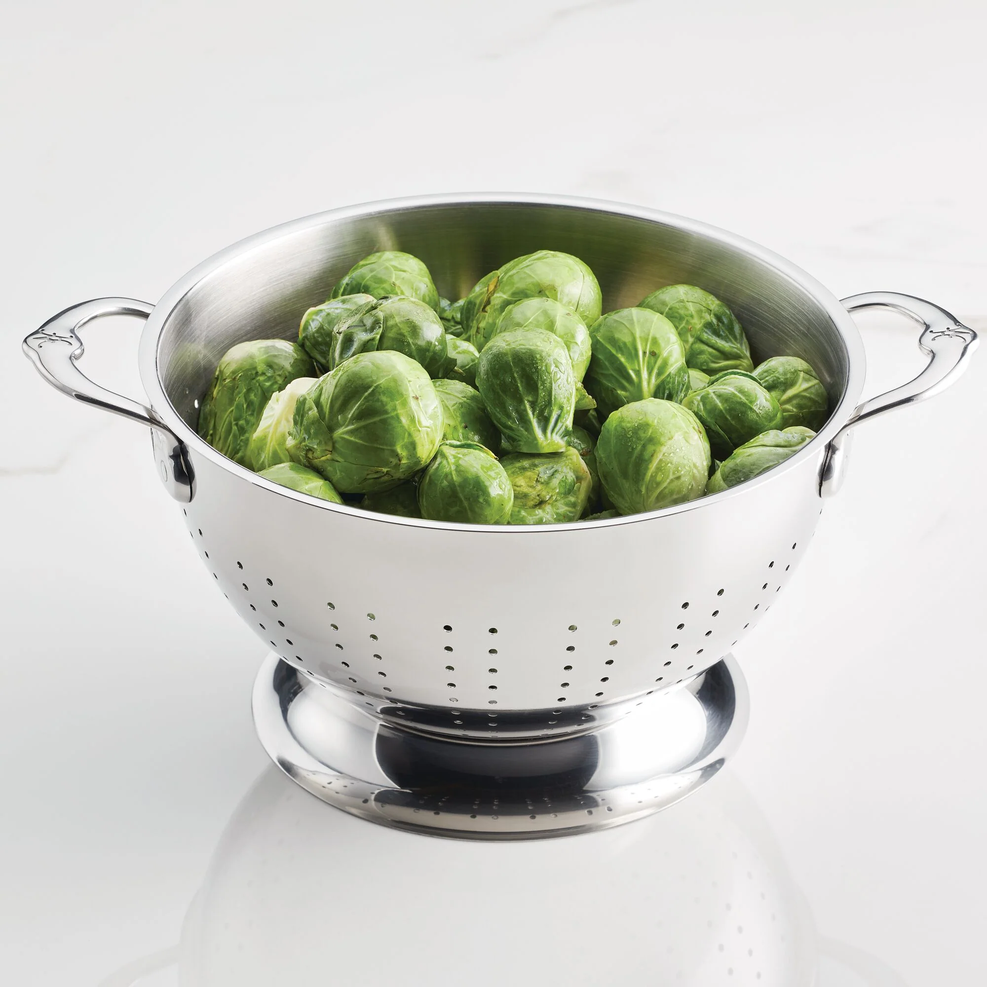 Stainless Steel Colander Set, 2-Piece - Image 8