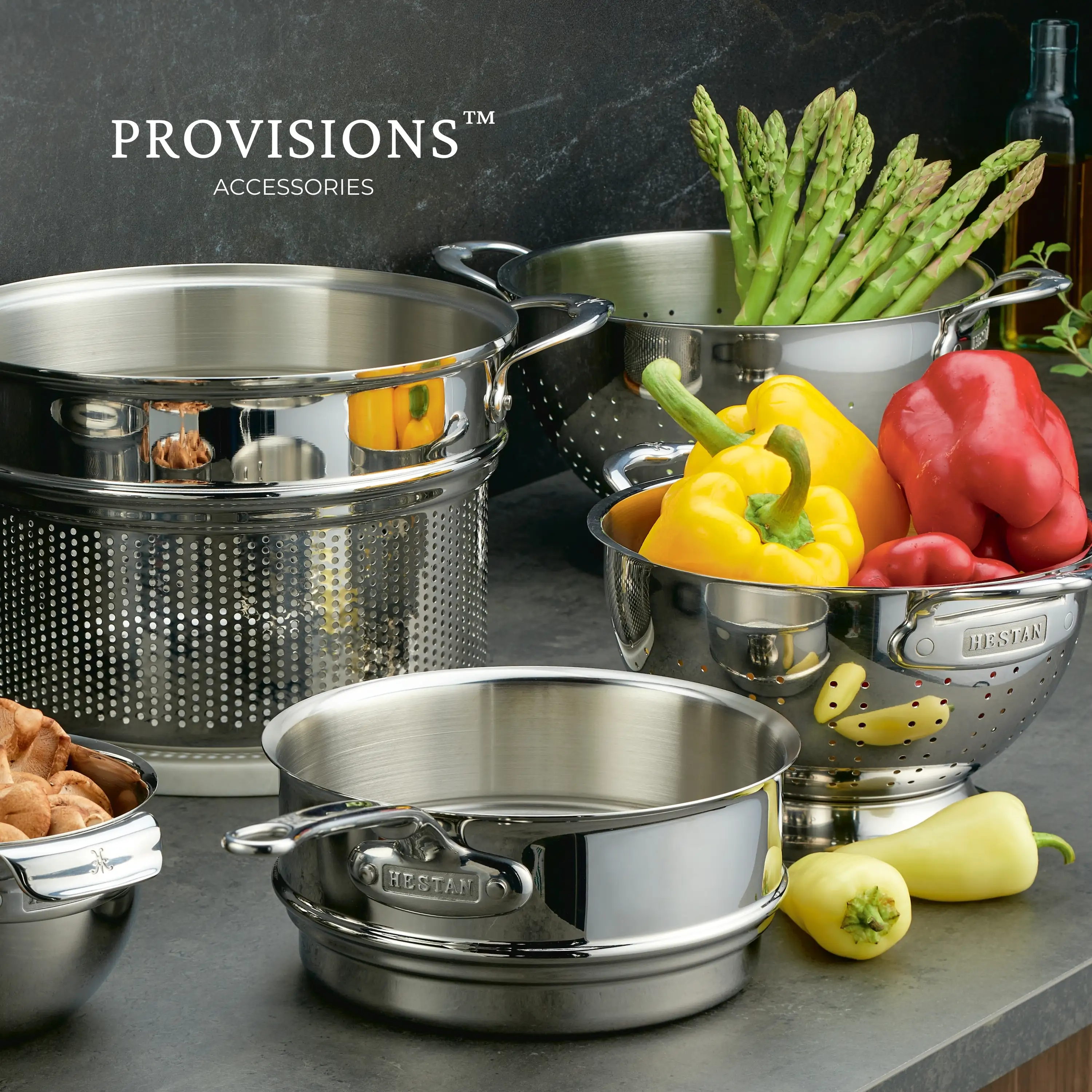 8-Quart Stainless Steel Pasta Insert - Image 5