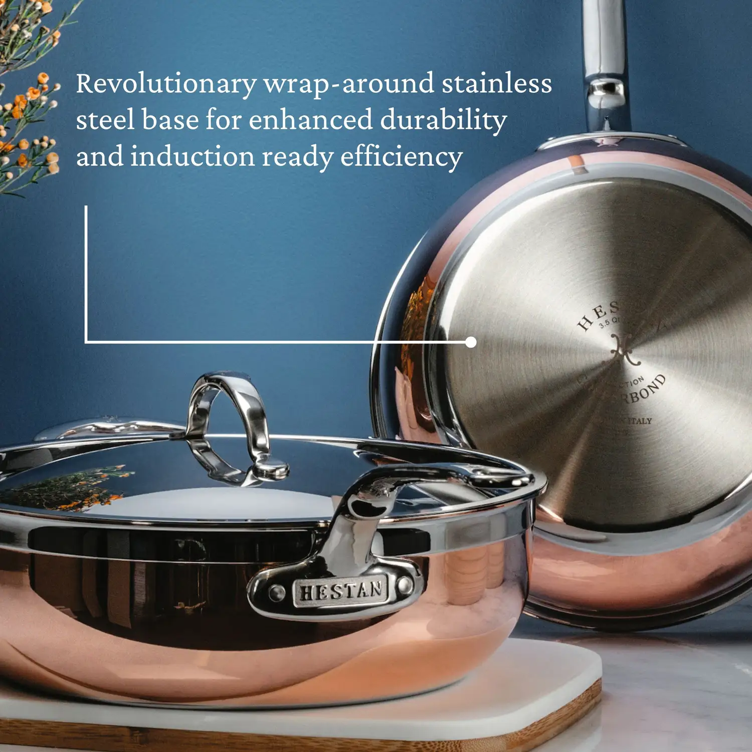 Copper Induction Essential Pans - Image 6