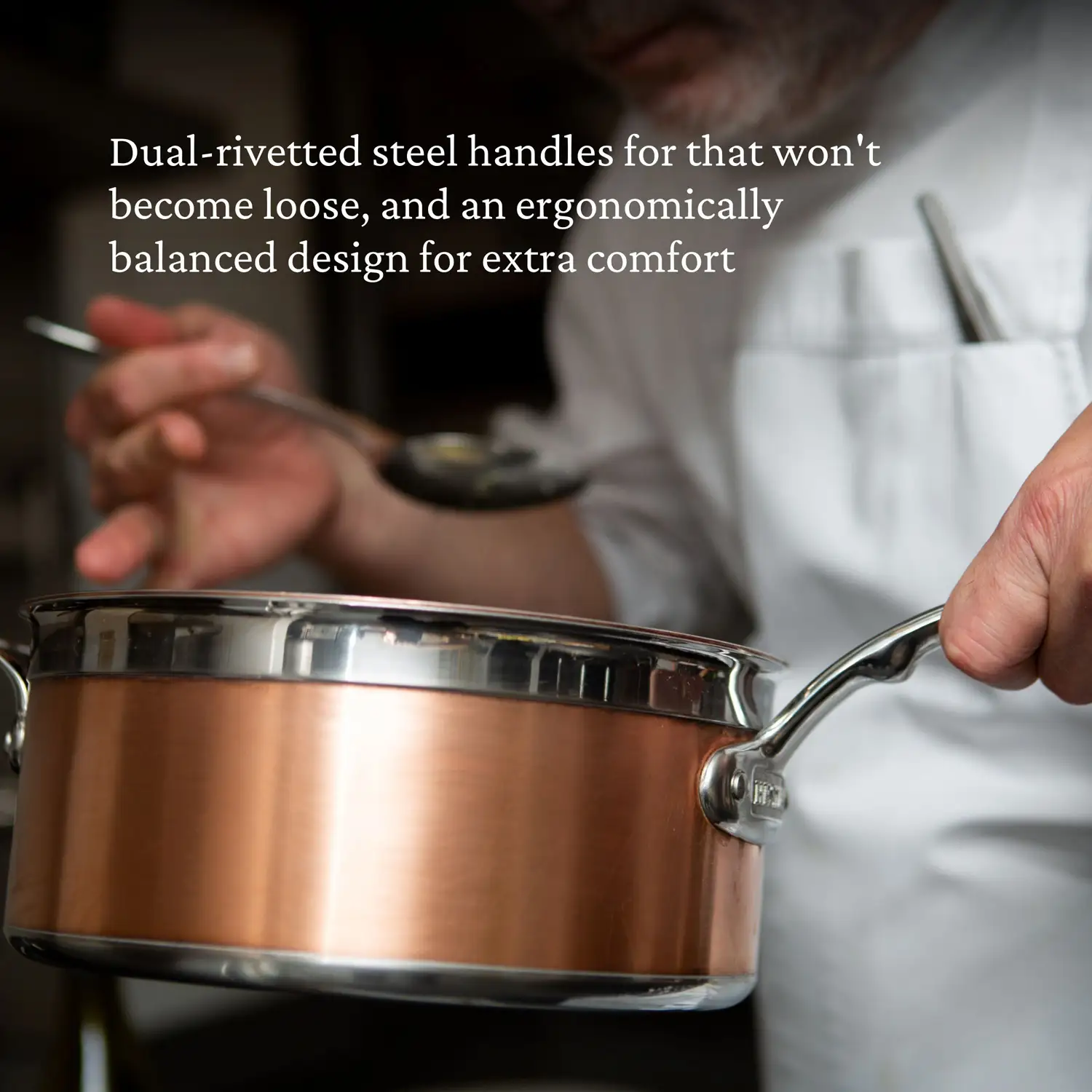 Copper Induction Saucepans - Image 12