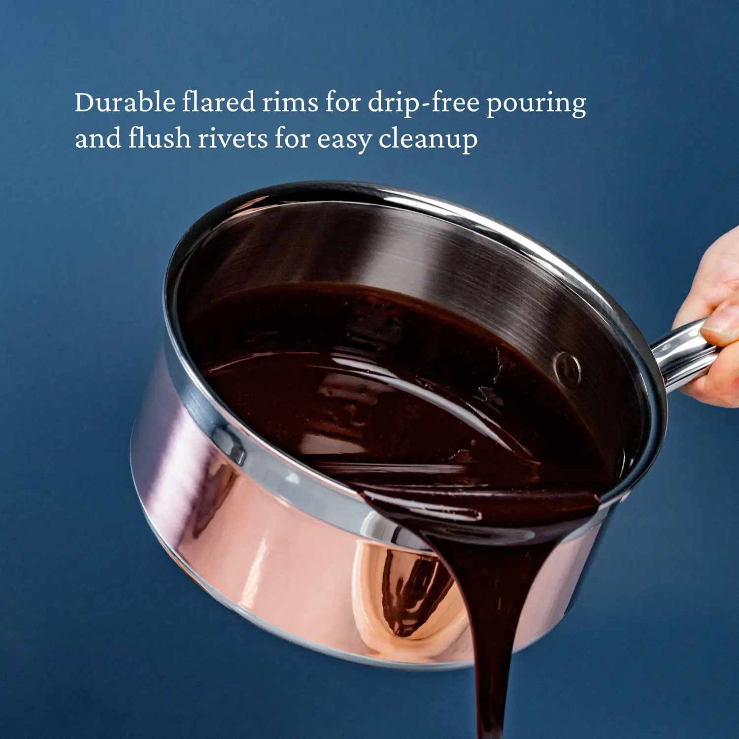 Copper Induction Saucepans - Image 15
