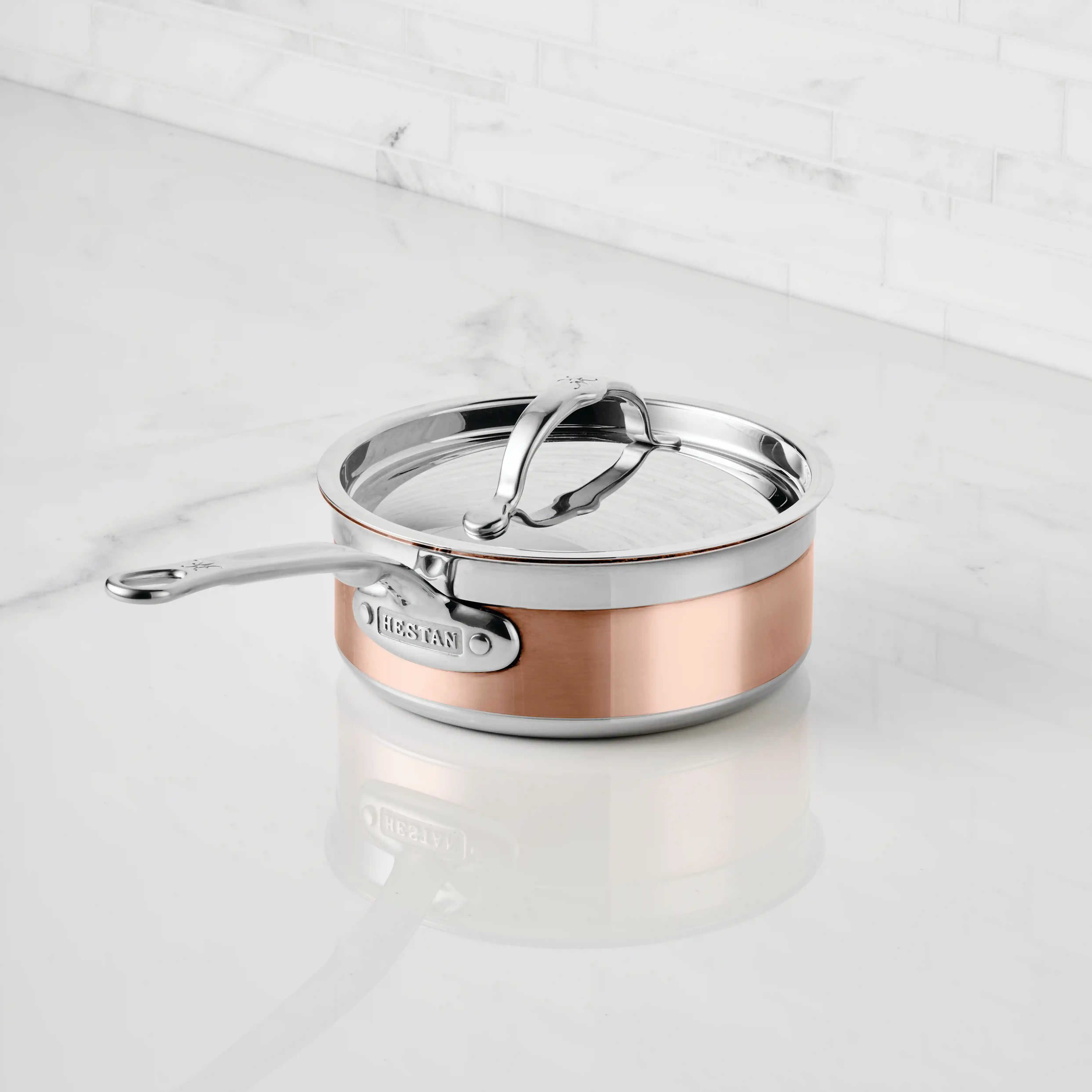 Copper Induction Saucepans - Image 4
