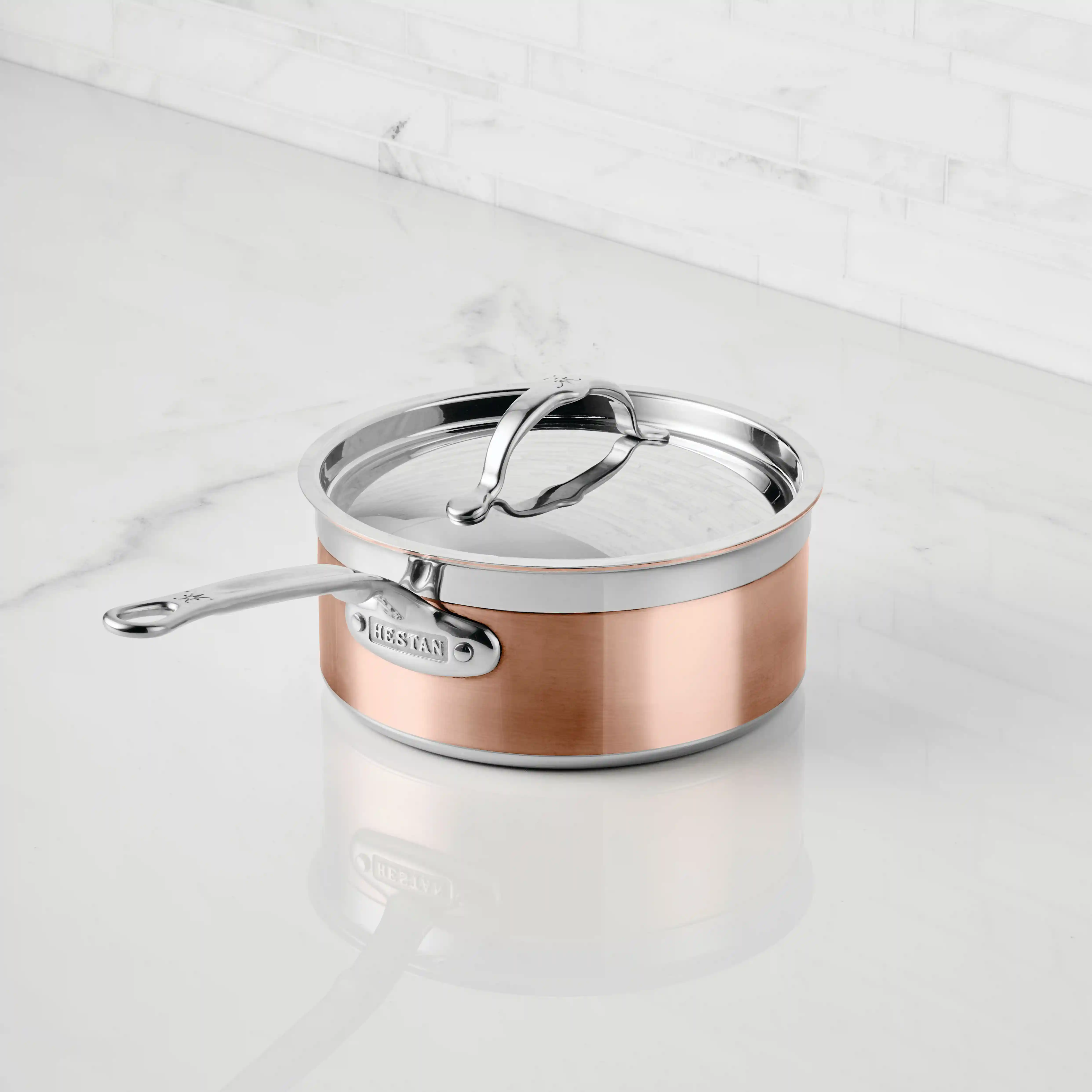 Copper Induction Saucepans - Image 5