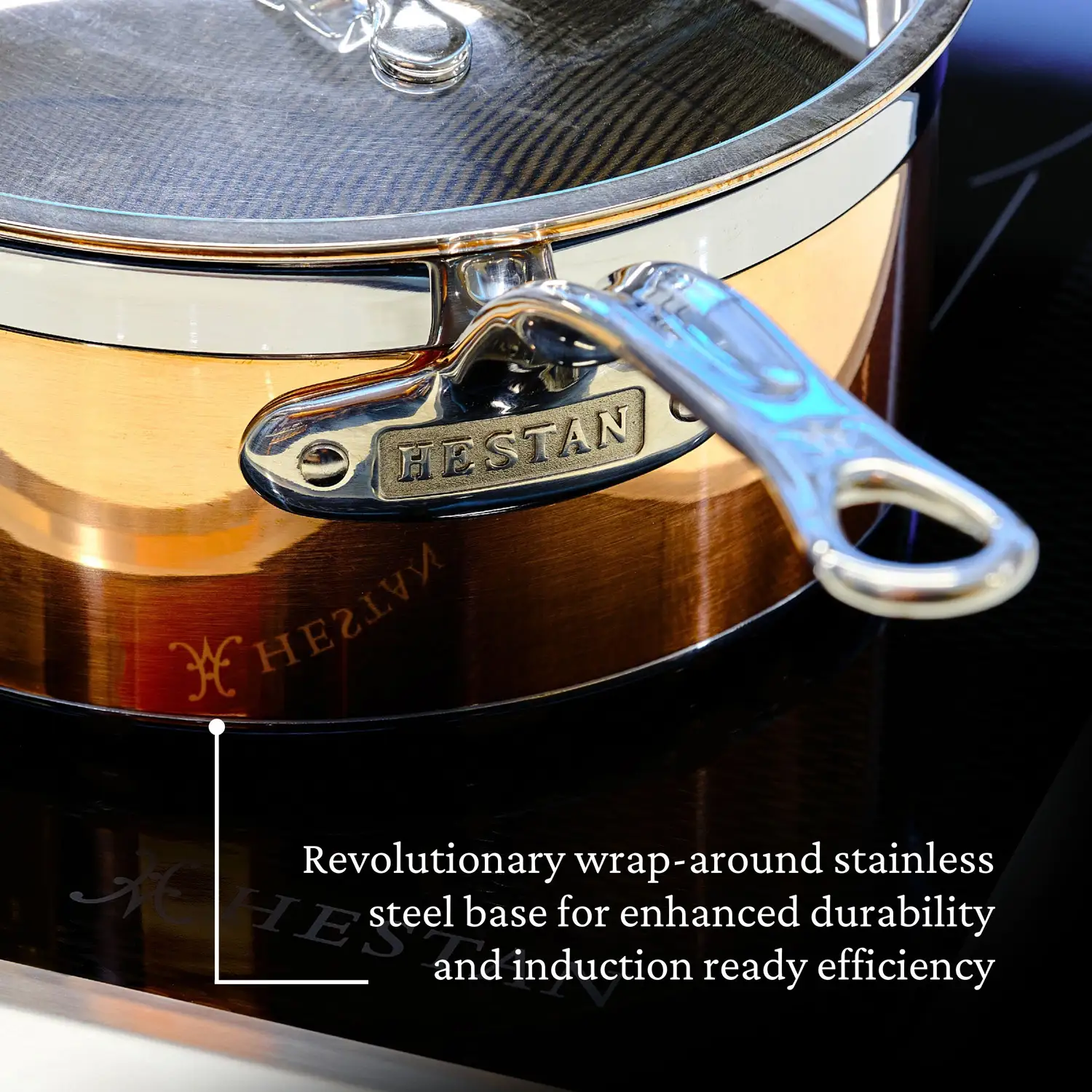 Copper Induction Saucepans - Image 9