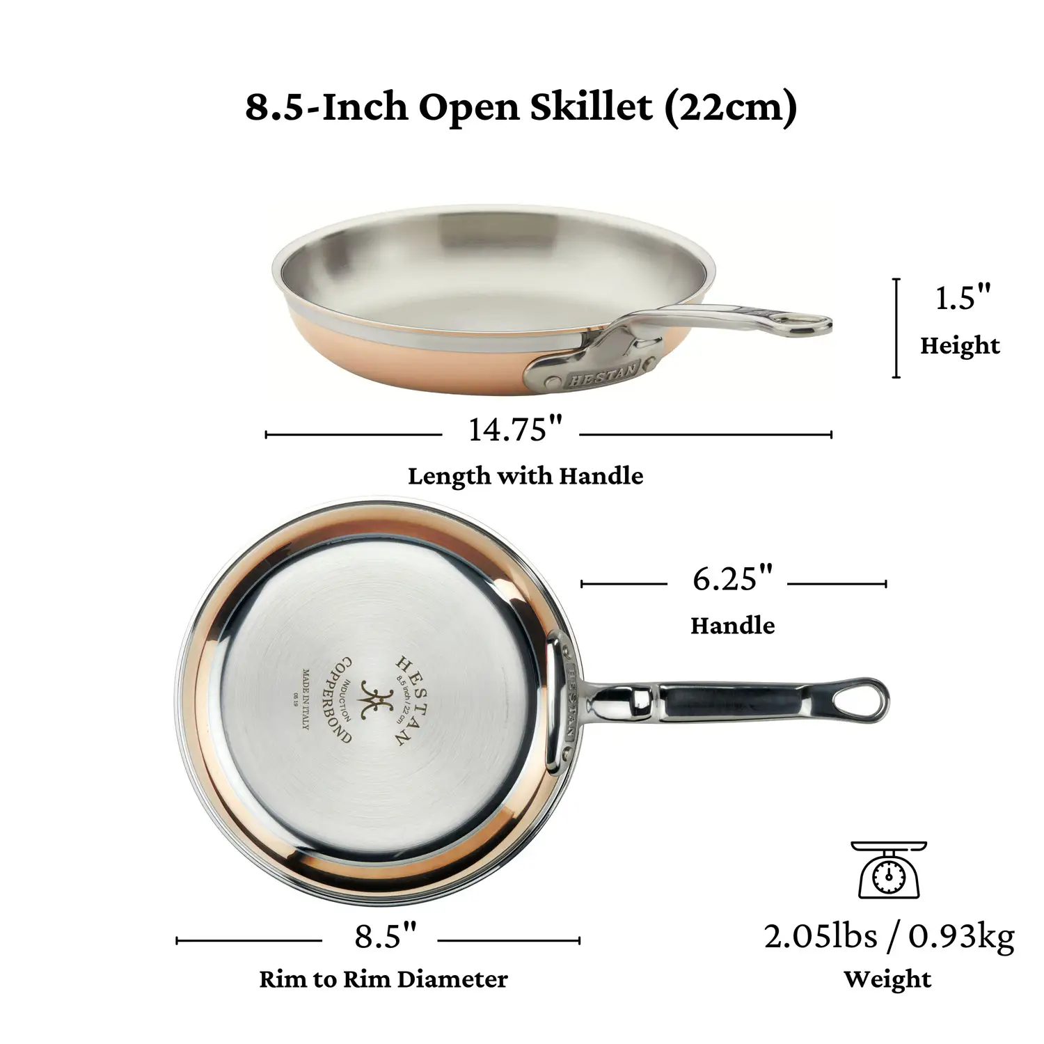 Copper Induction Skillets - Image 12