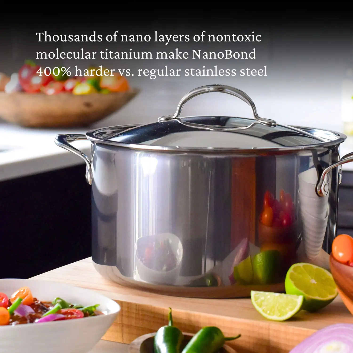 Titanium Stockpot, 8-Quart - Image 4