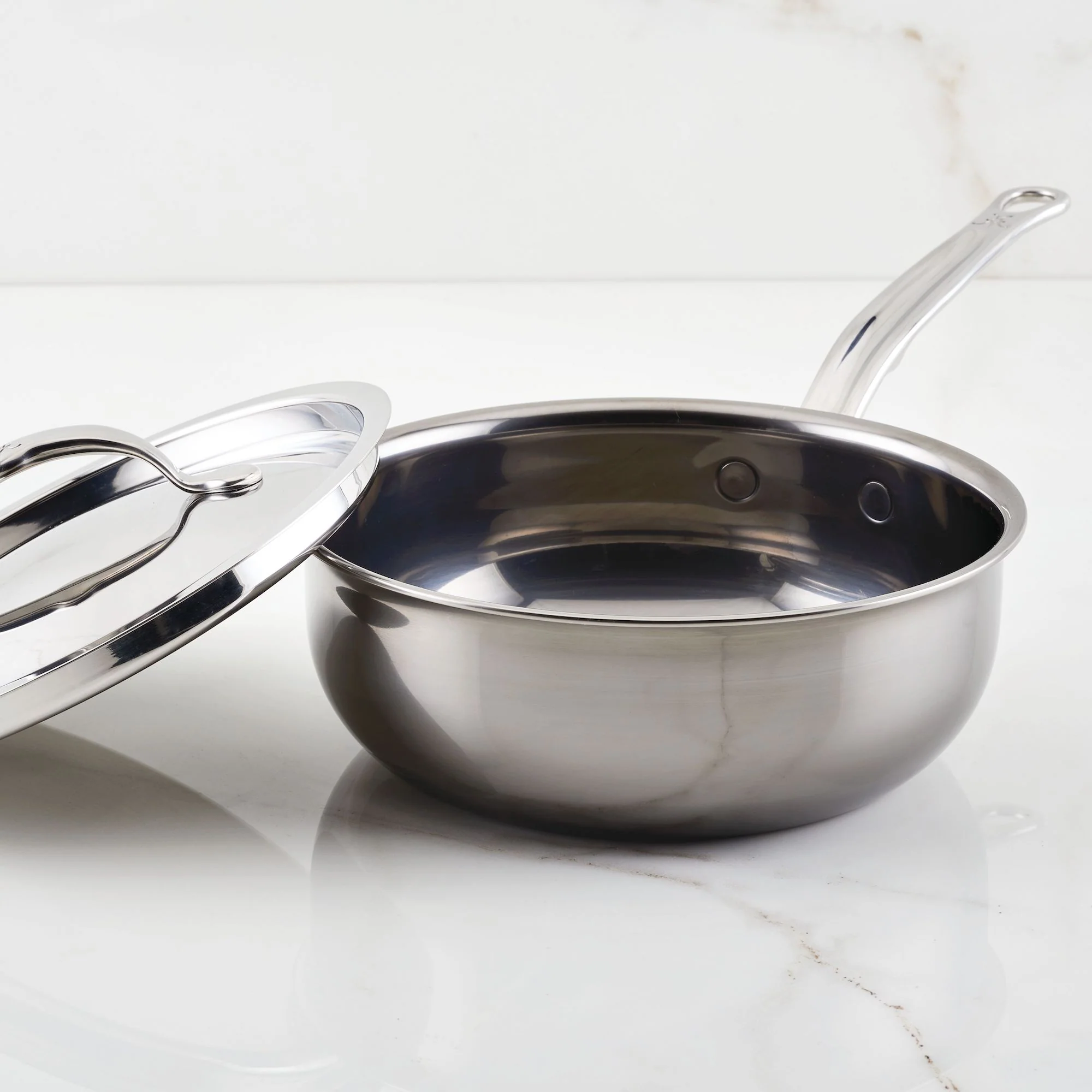 Titanium Stainless Steel Saucier Pan, 2-Quart - Image 11