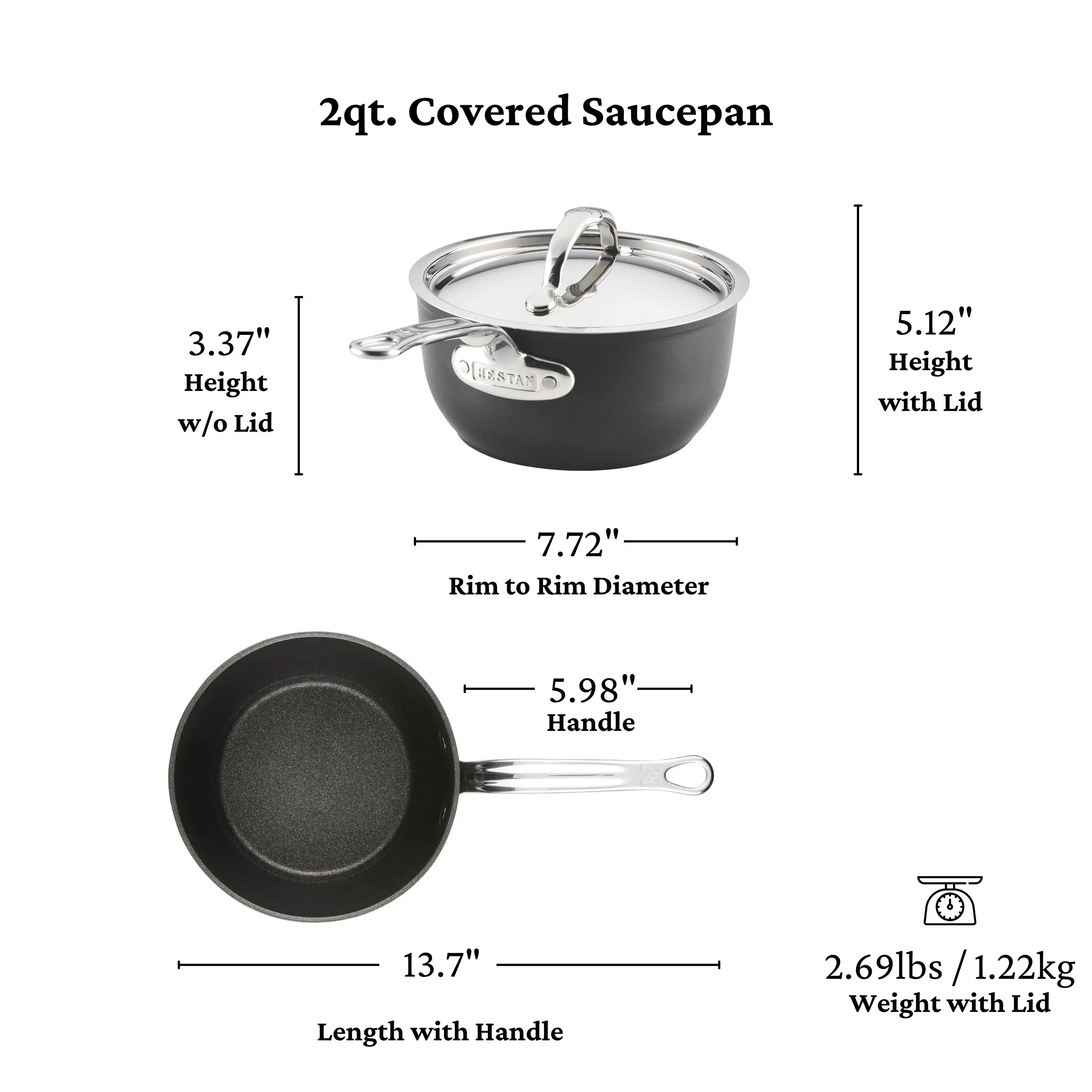 TITUM Nonstick Cookware Set, 10-Piece - Image 15