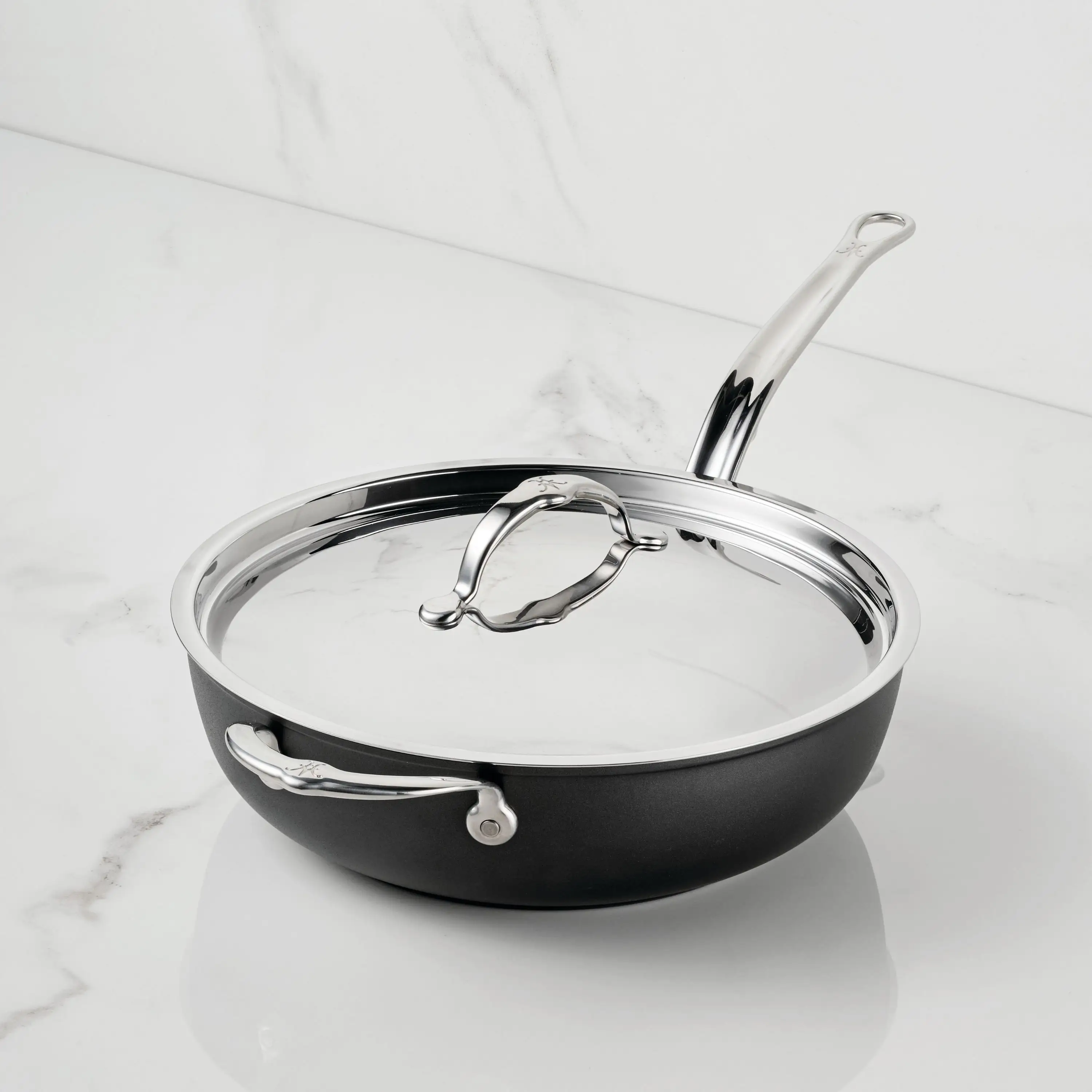 TITUM Nonstick Essential Pan with Lid, 4.5-Quart - Image 3
