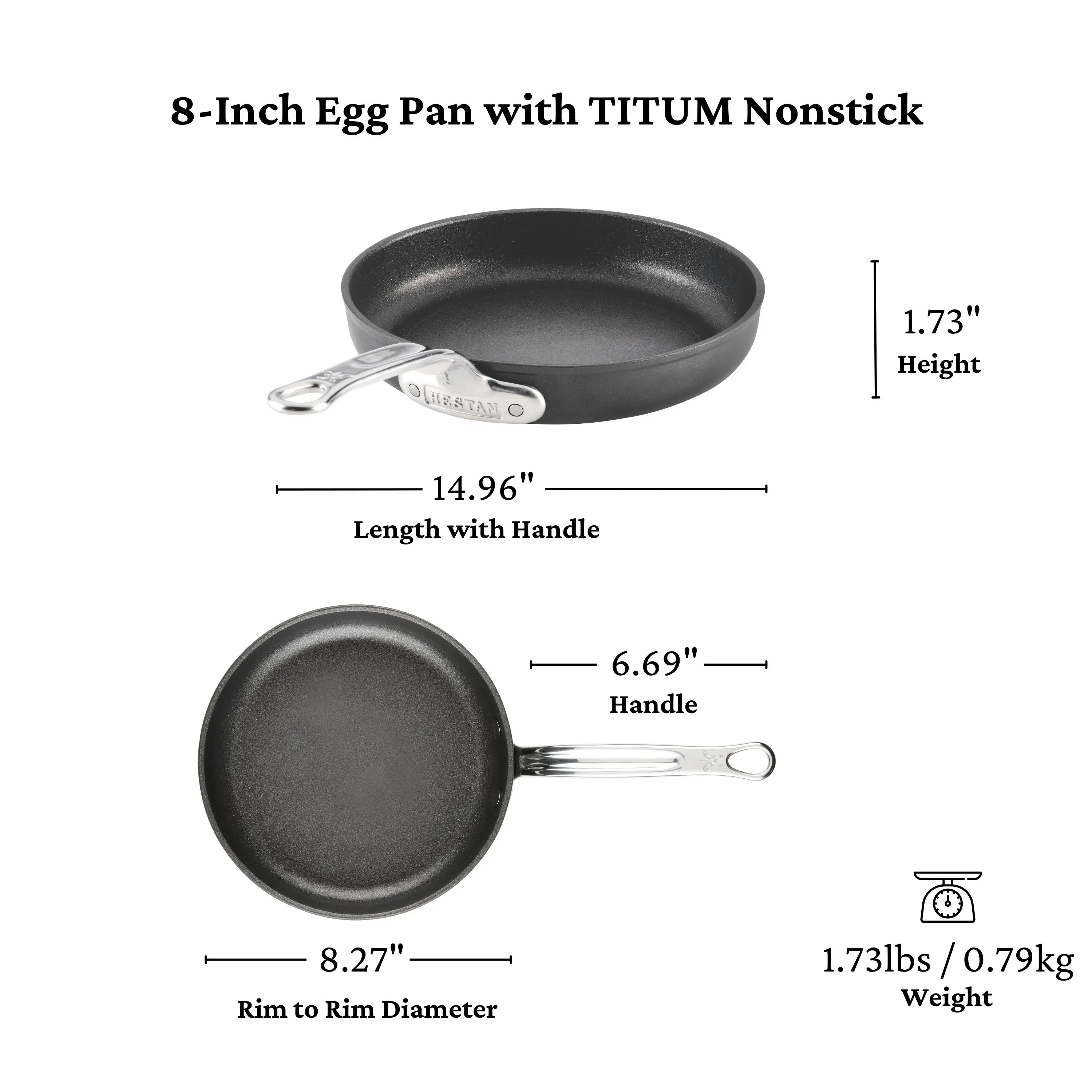 TITUM Nonstick Open Skillets - Image 17