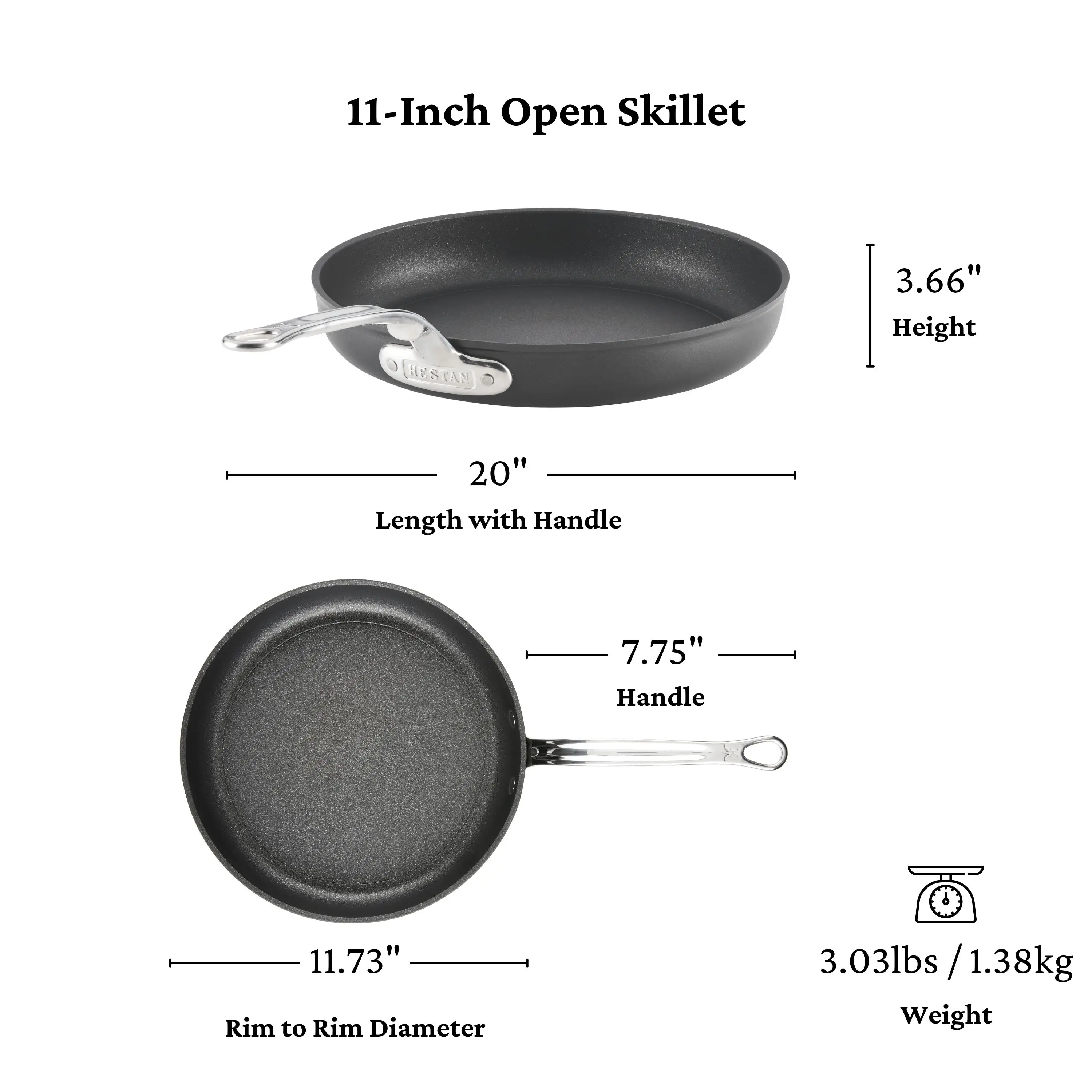 TITUM Nonstick Open Skillets - Image 19