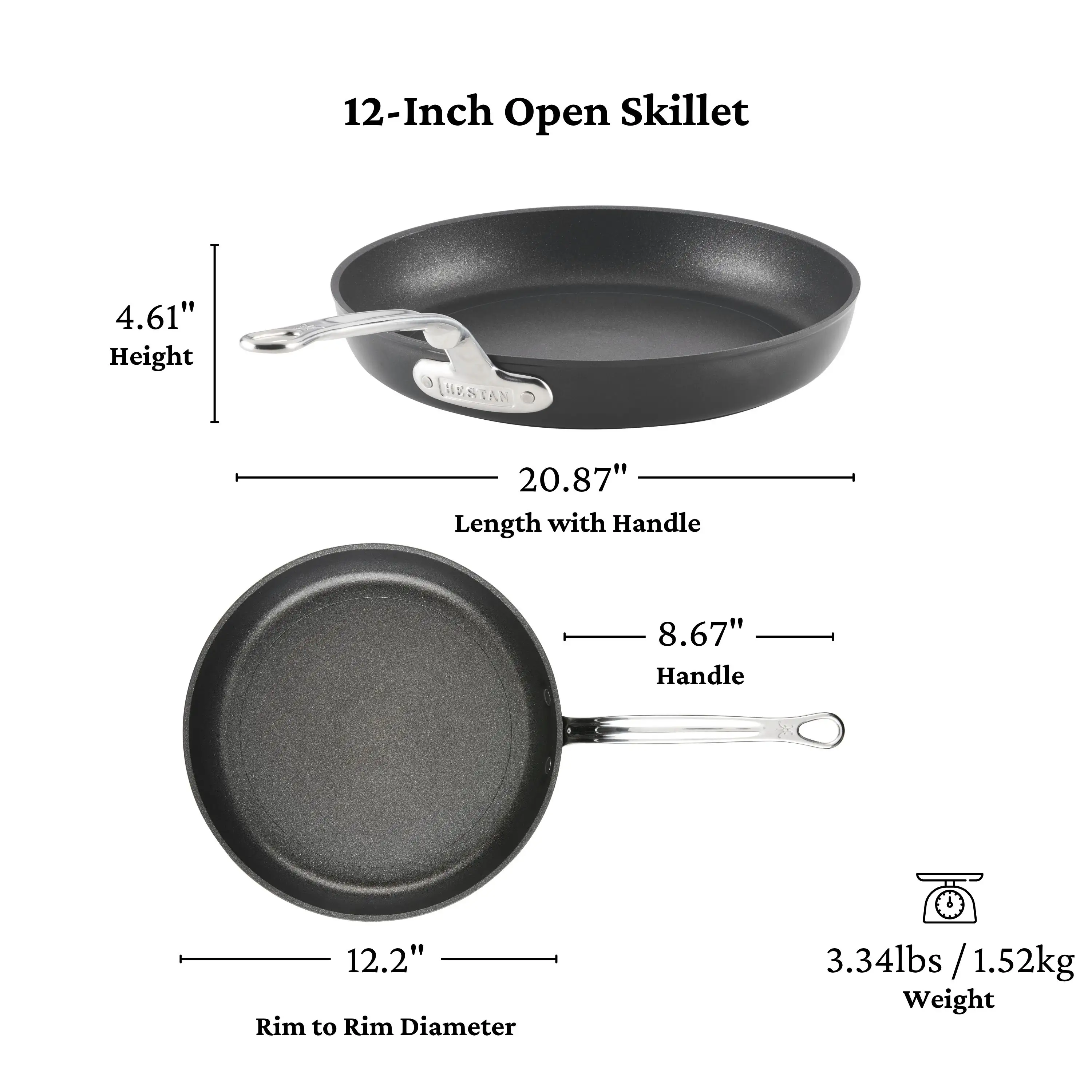 TITUM Nonstick Open Skillets - Image 20