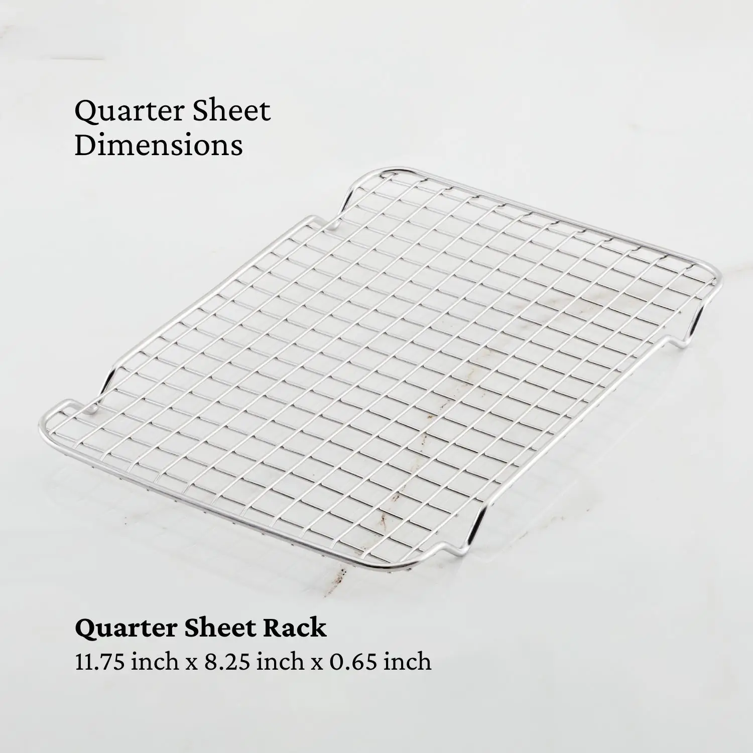 OvenBond Stainless Steel Quarter Sheet Pan Rack - Image 3