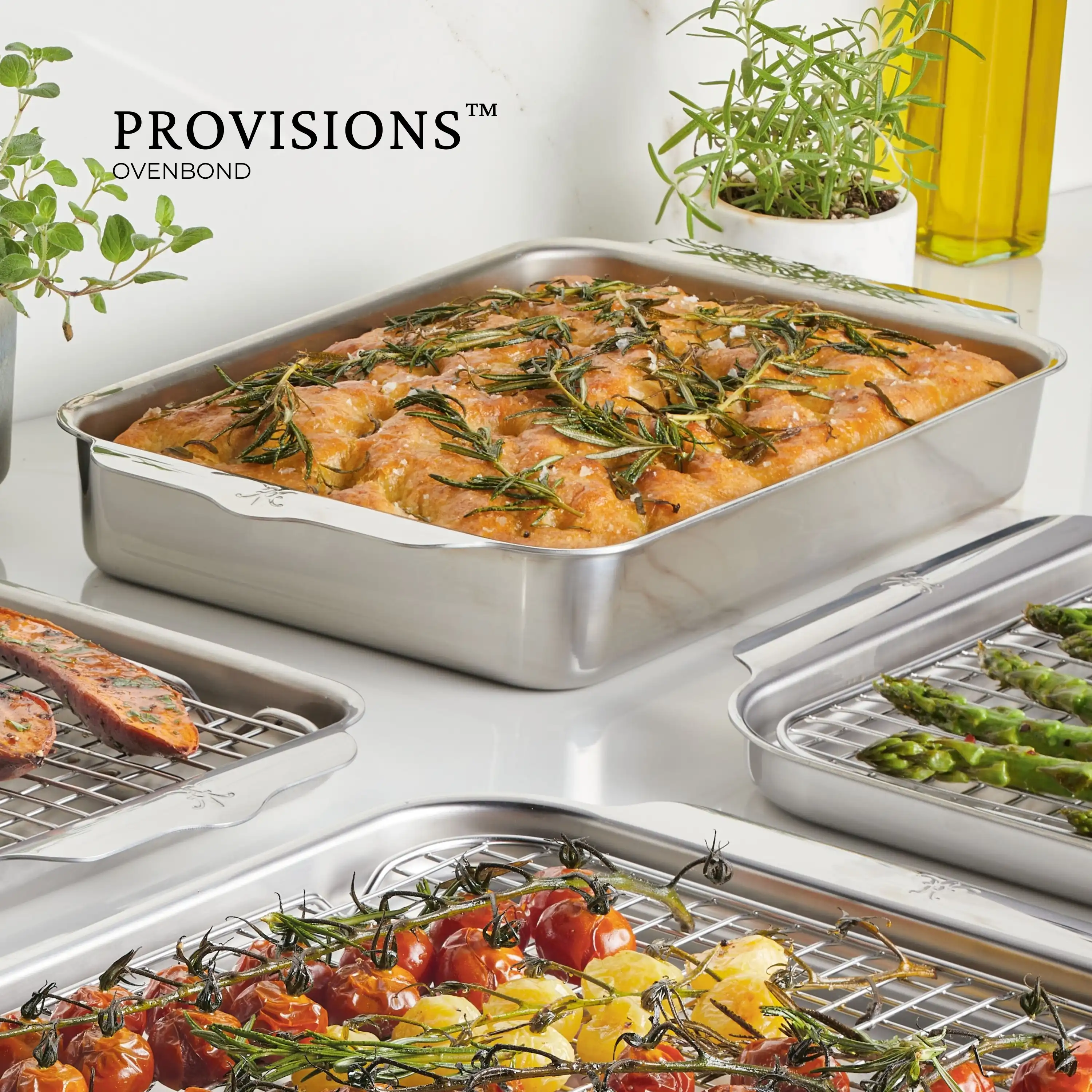 OvenBond Tri-ply Small Rectangular Baker - Image 7