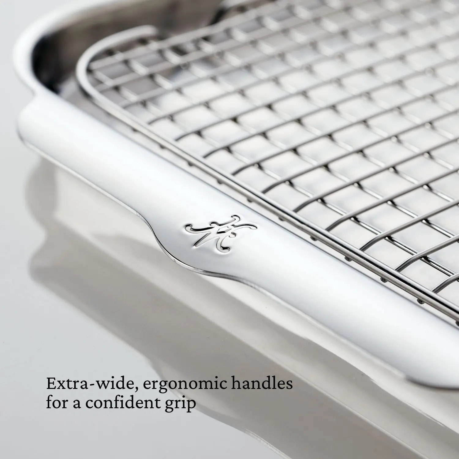 OvenBond Tri-ply Medium Sheet Pan with Rack - Image 6