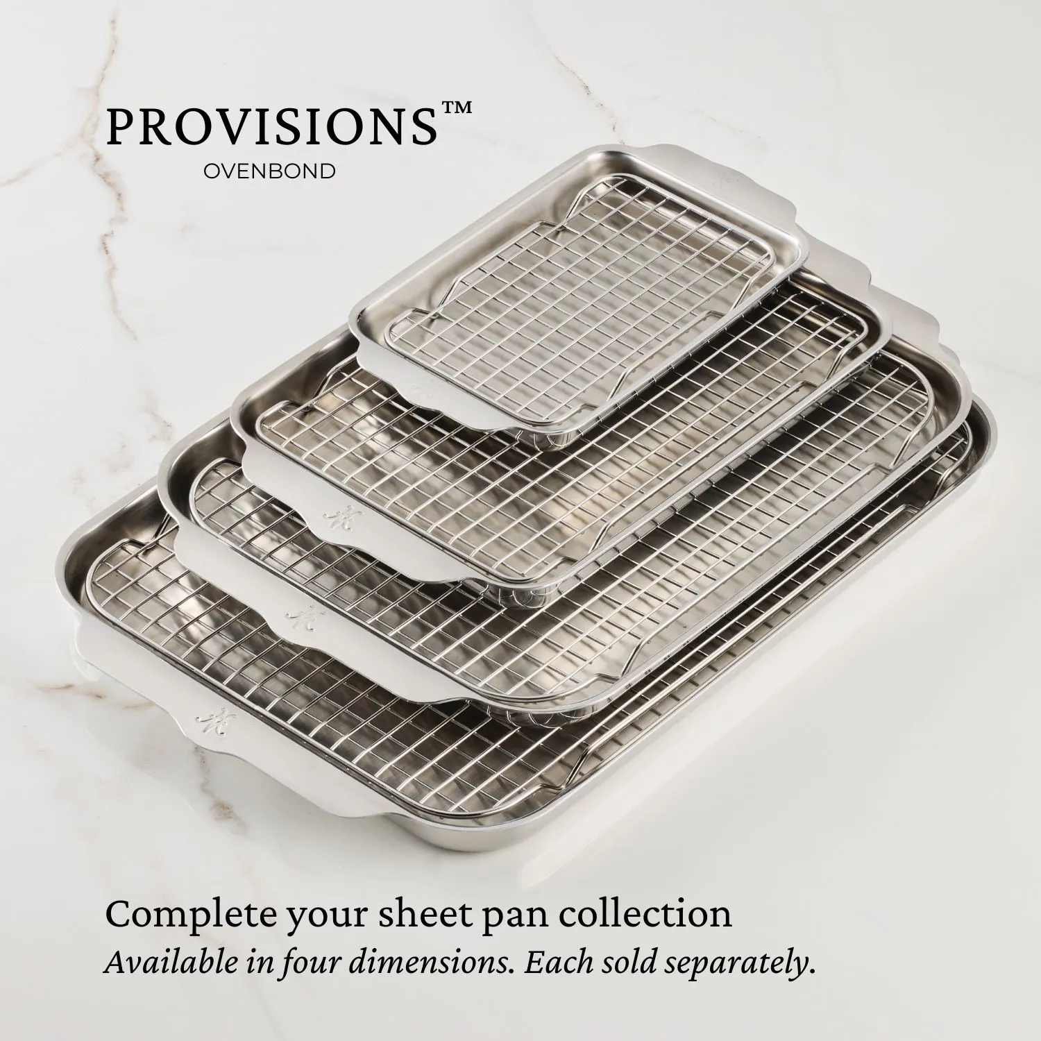 OvenBond Tri-ply Mini Eighth Sheet Pan with Rack - Image 9
