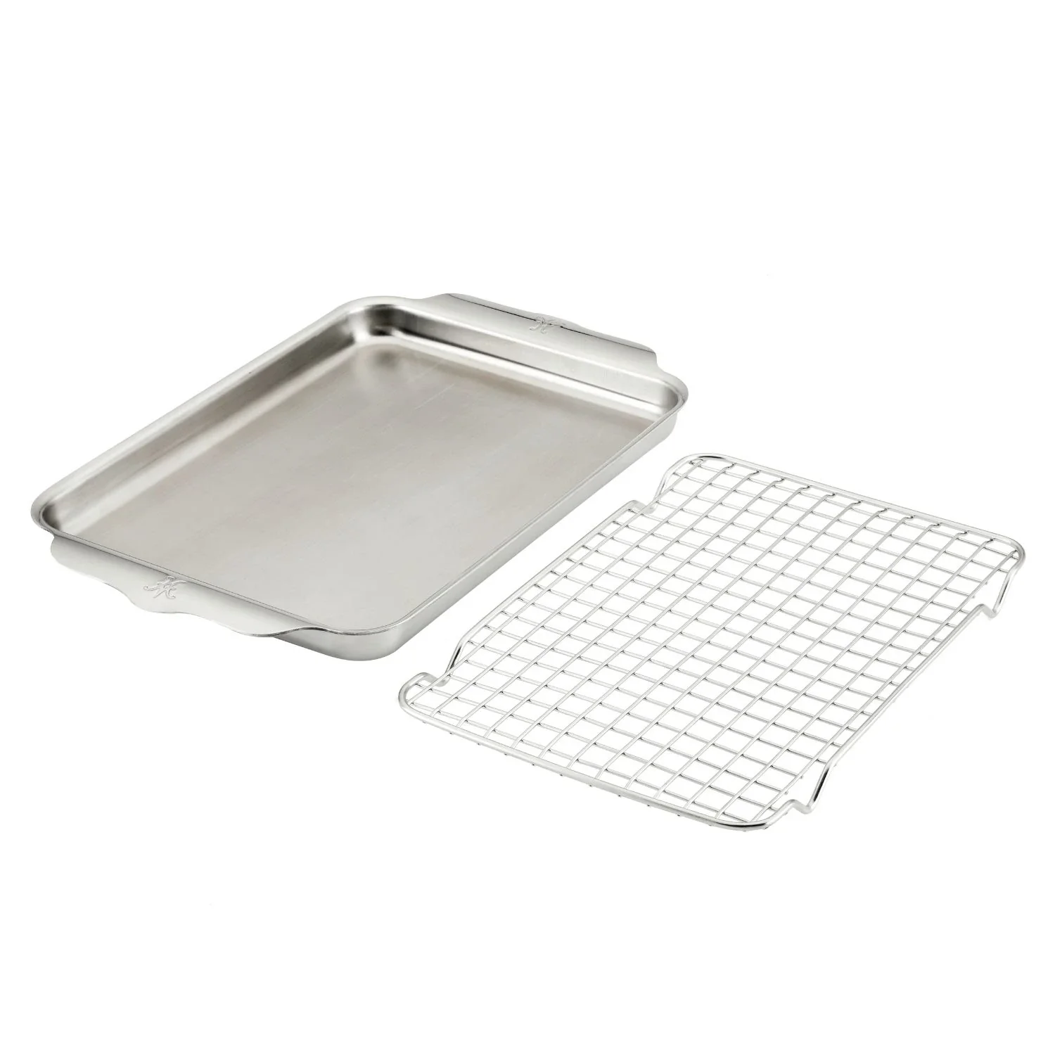 OvenBond Tri-ply Quarter Sheet Pan with Rack - Image 7