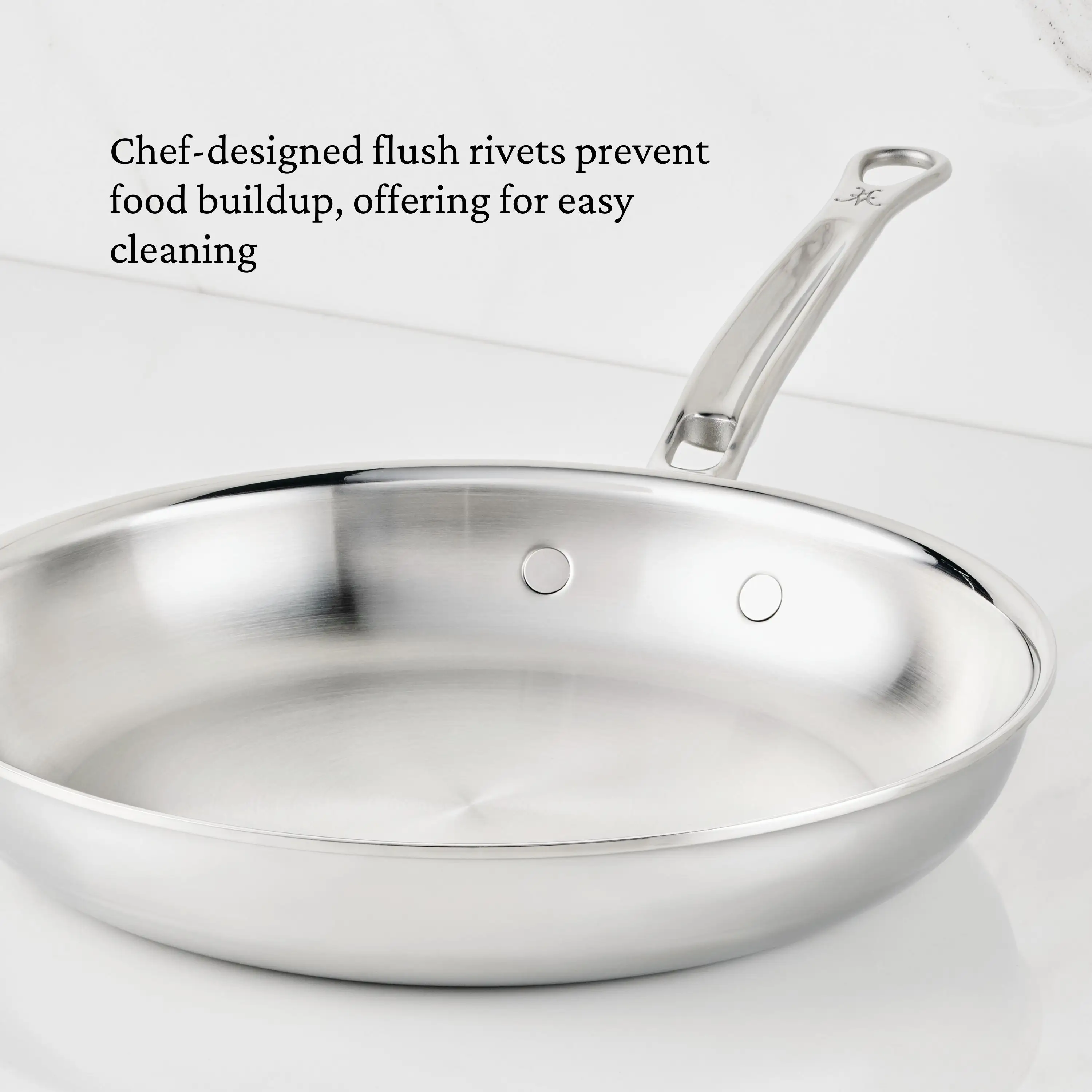 Polished Clad Stainless Steel Covered Skillets - Image 13