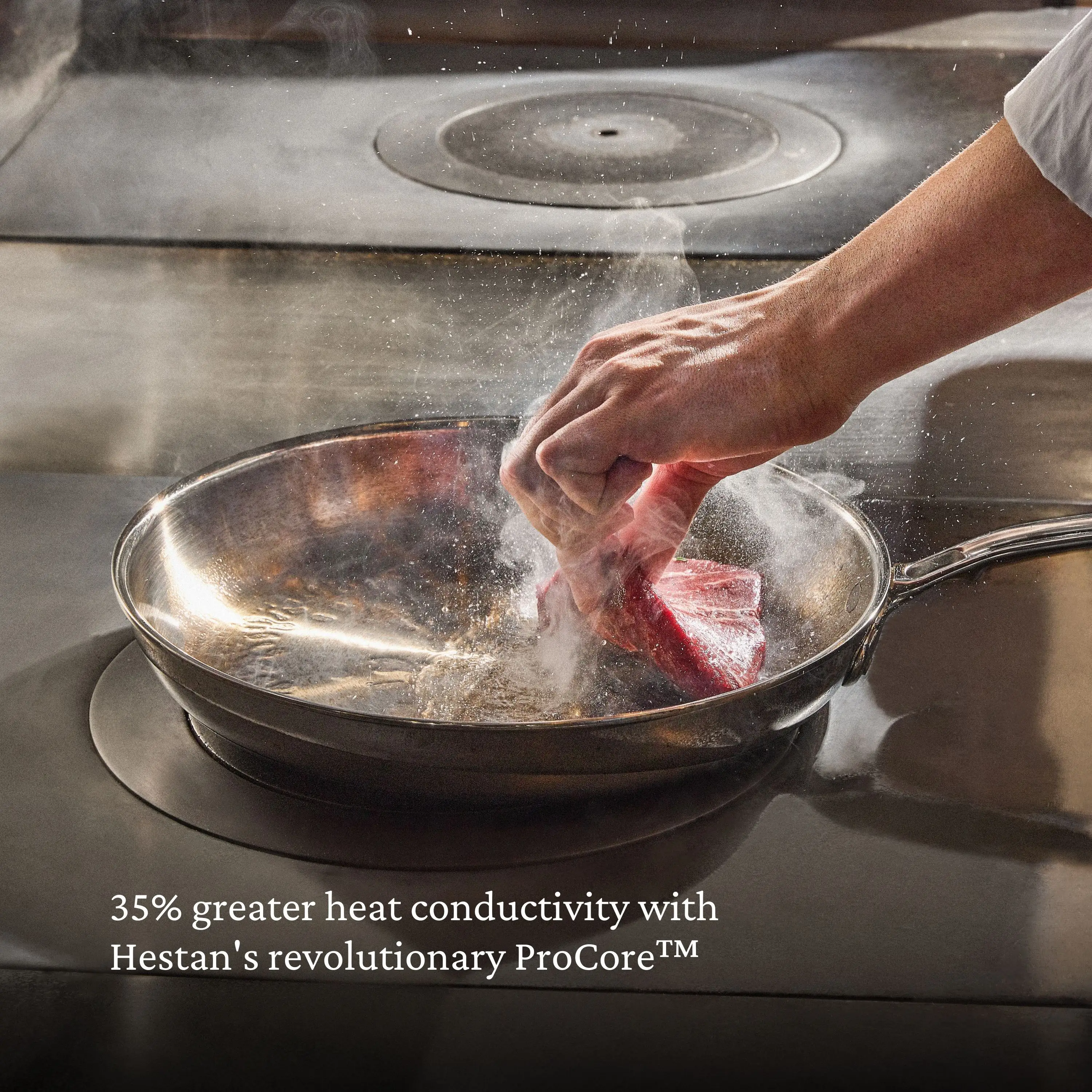 Polished Clad Stainless Steel Covered Skillets - Image 8