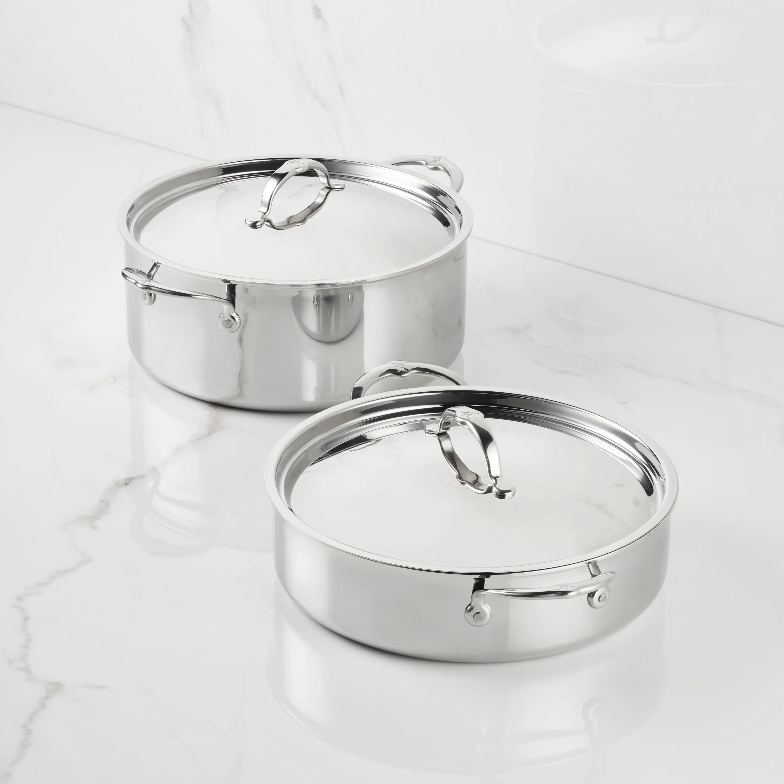 Polished Clad Stainless Steel Rondeaus