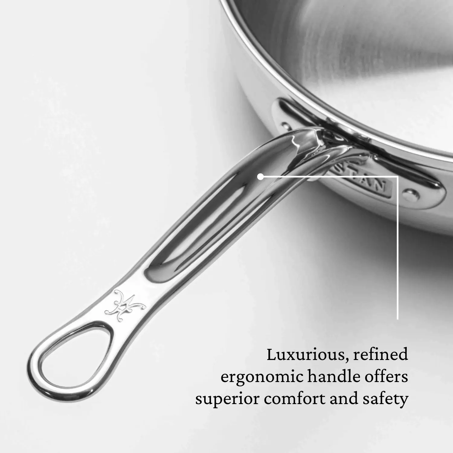 Brushed Clad Stainless Steel Ultimate Set, 10-piece - Image 11