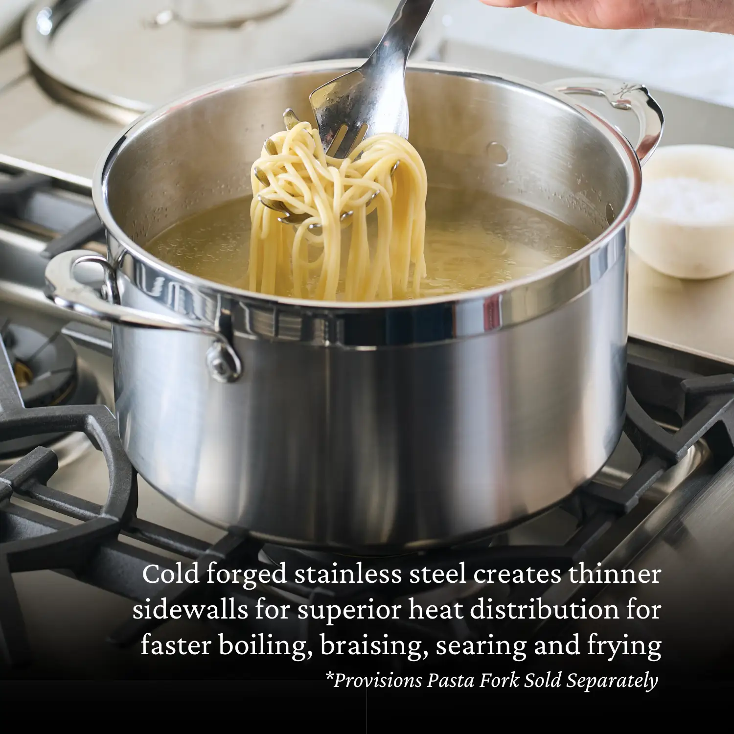 Brushed Clad Stainless Steel Ultimate Set, 10-piece - Image 13