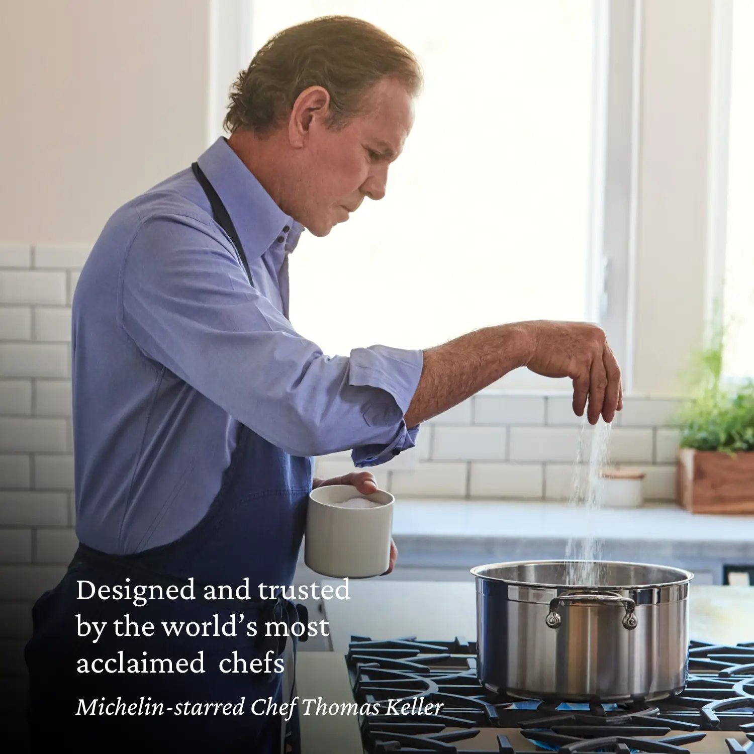 Brushed Clad Stainless Steel Ultimate Set, 10-piece - Image 6
