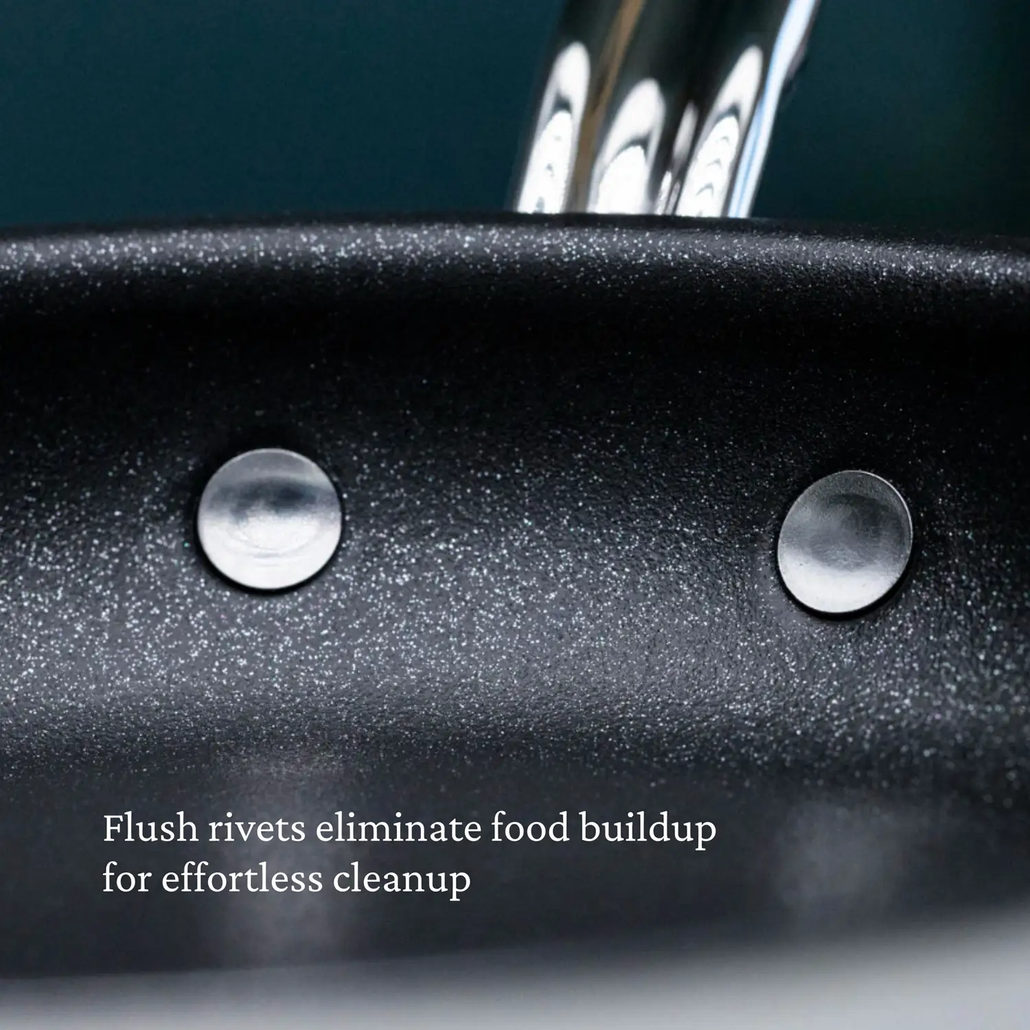 Brushed Clad Stainless Steel TITUM® Nonstick Skillets - Image 12