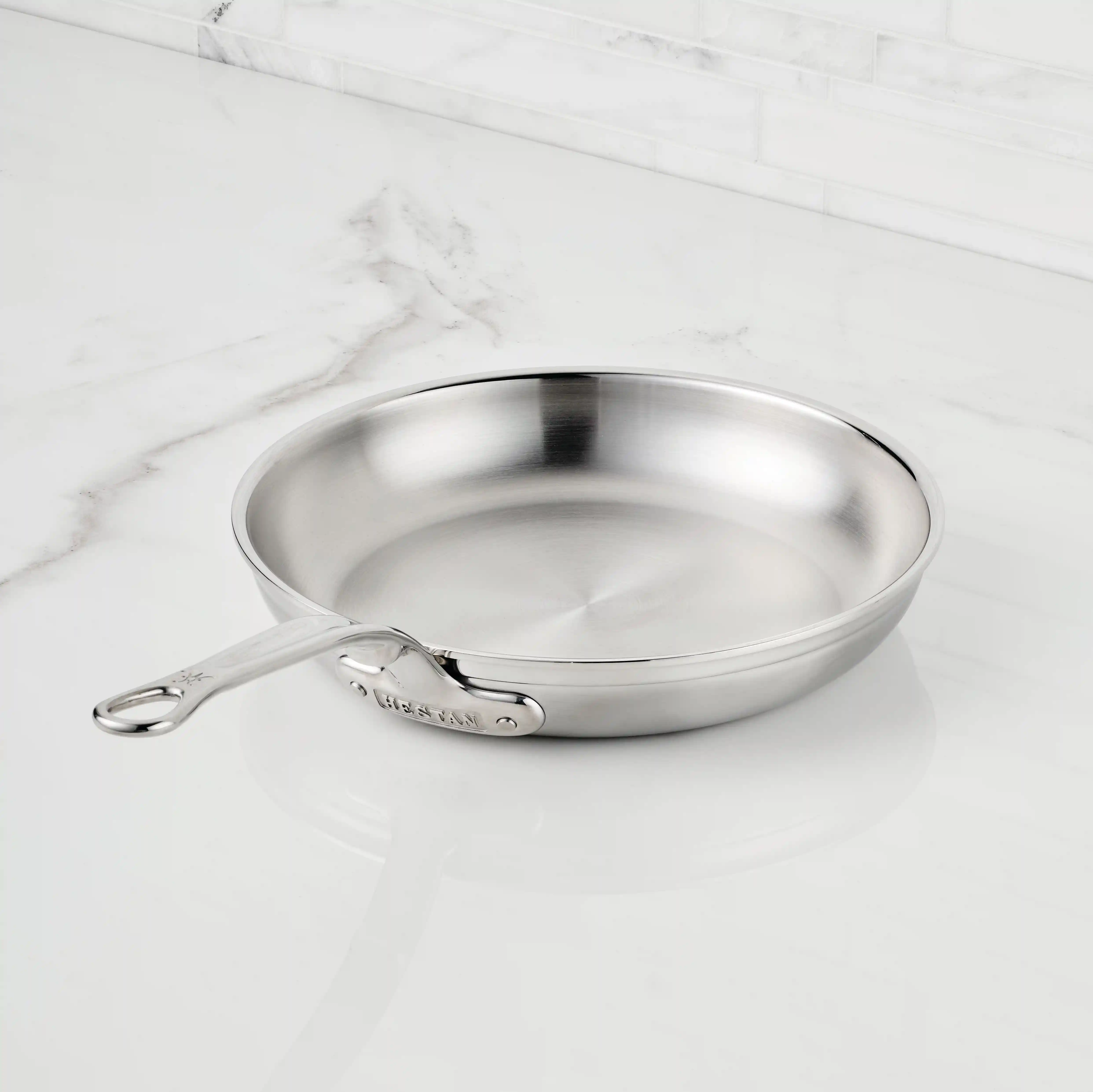 Brushed Clad Stainless Steel Skillets - Image 4