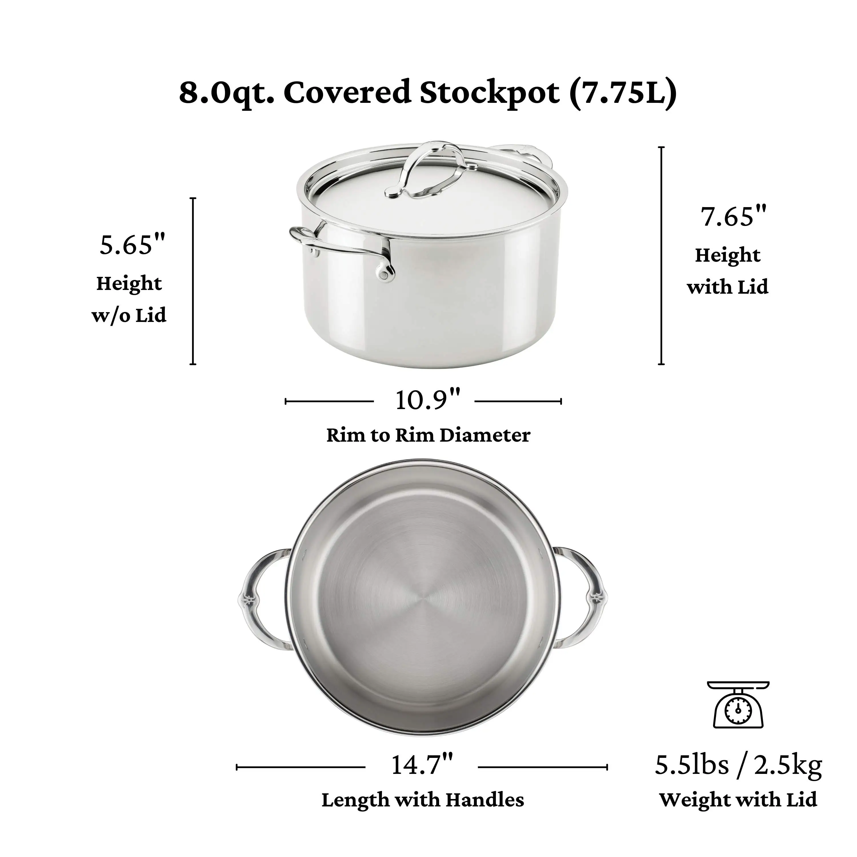 Polished Clad Stainless Steel Pristine Set, 29-Piece - Image 21