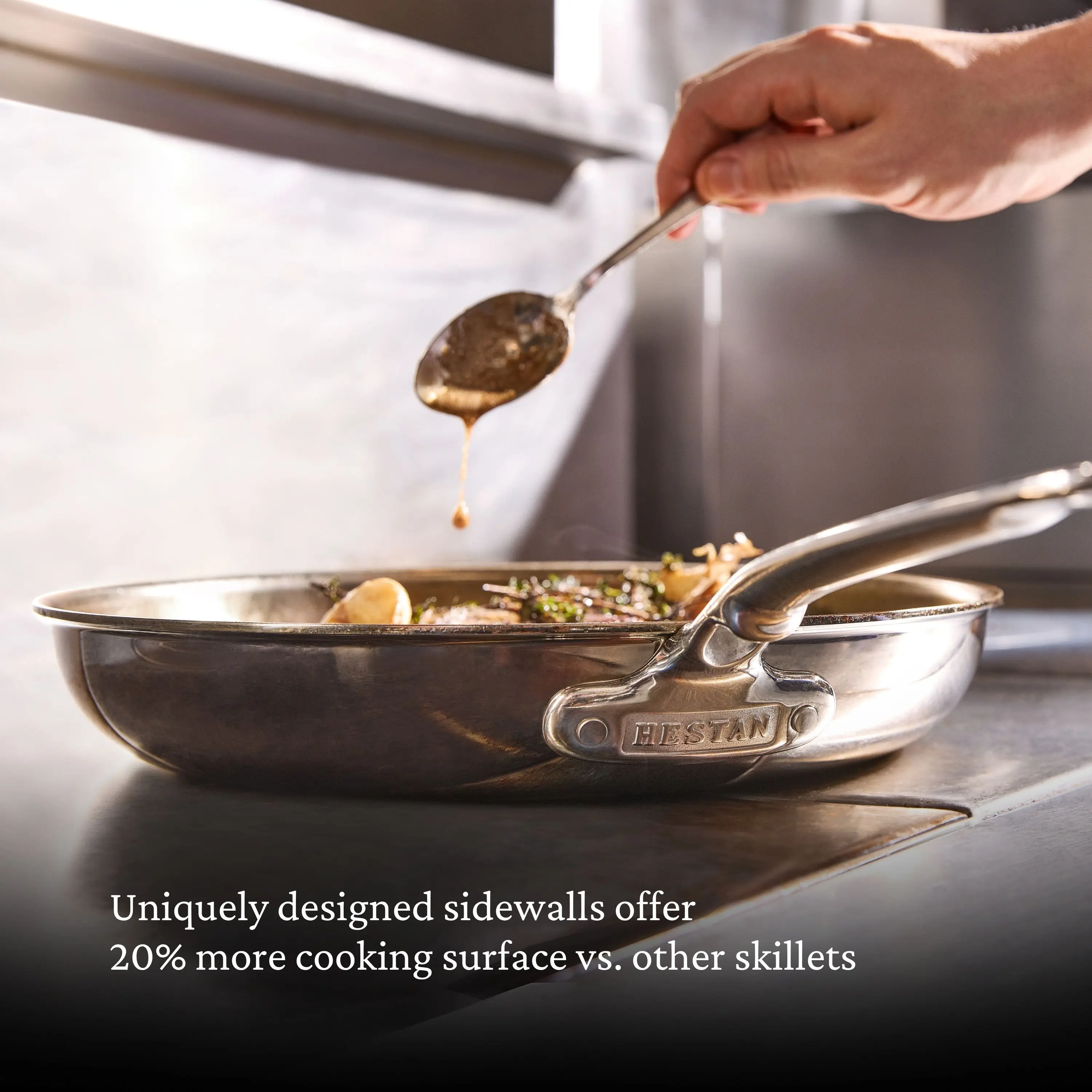 Polished Clad Stainless Steel Essential Set, 5-Piece - Image 7