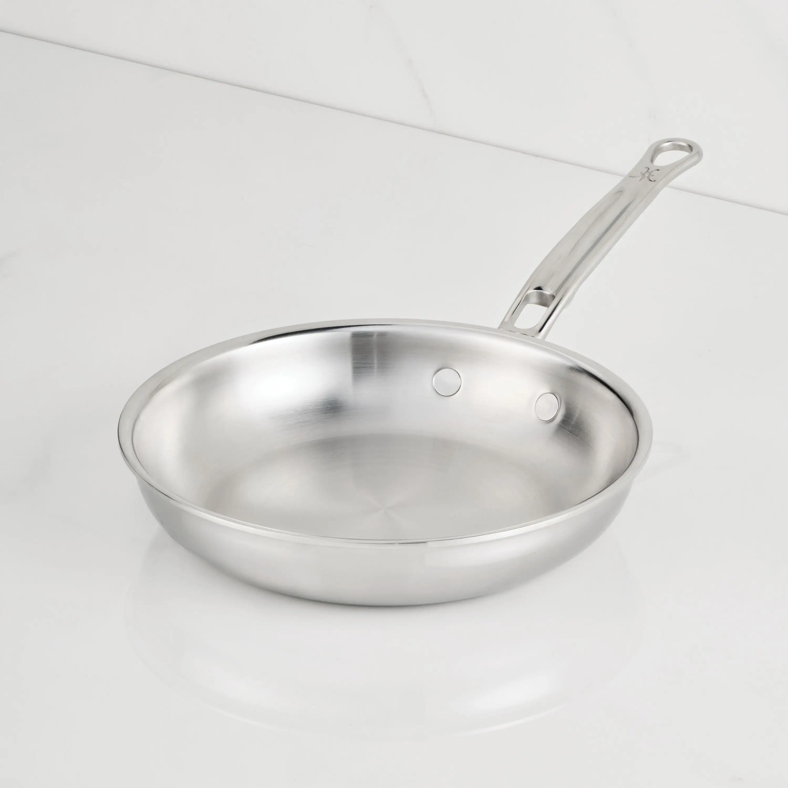 Polished Clad Stainless Steel Skillets - Image 3