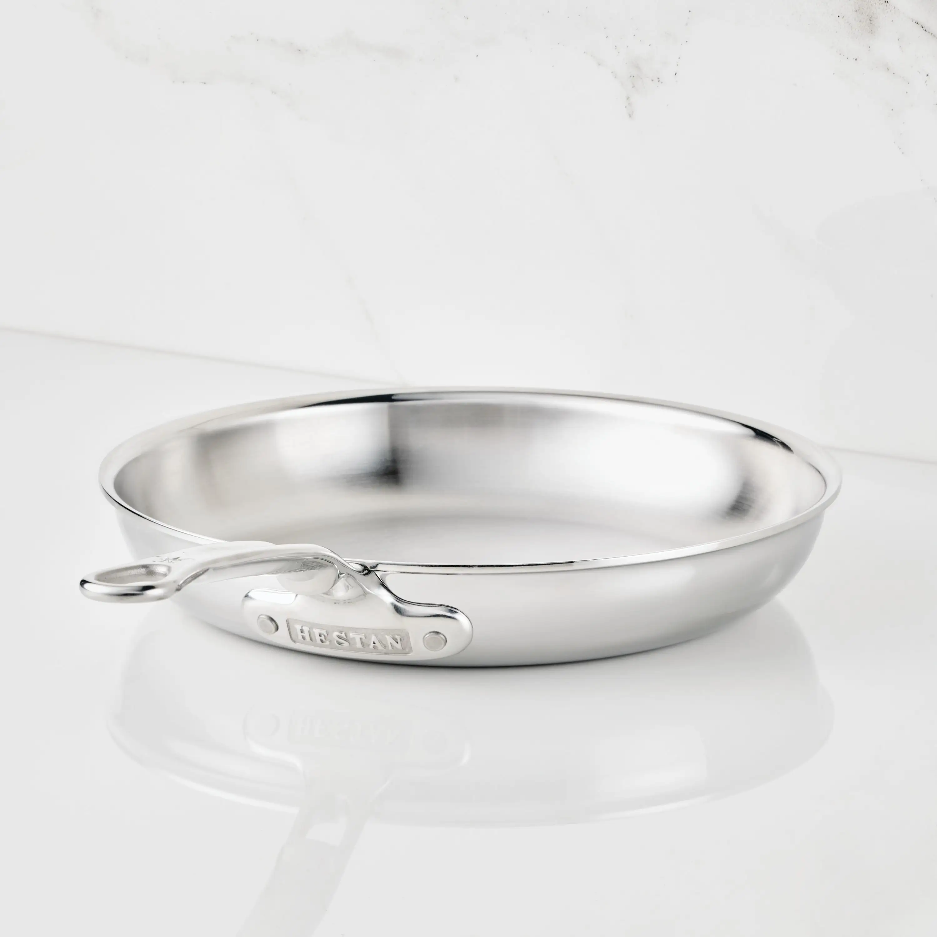 Polished Clad Stainless Steel Skillets - Image 5