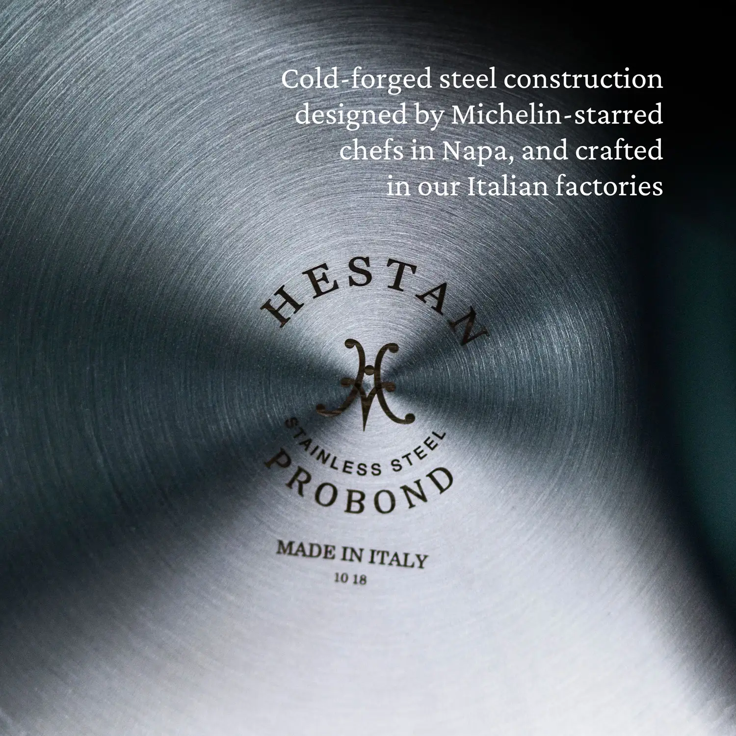 Brushed Clad Stainless Steel TITUM® Nonstick Essential Pan with Lid, 3.5-Quart - Image 4