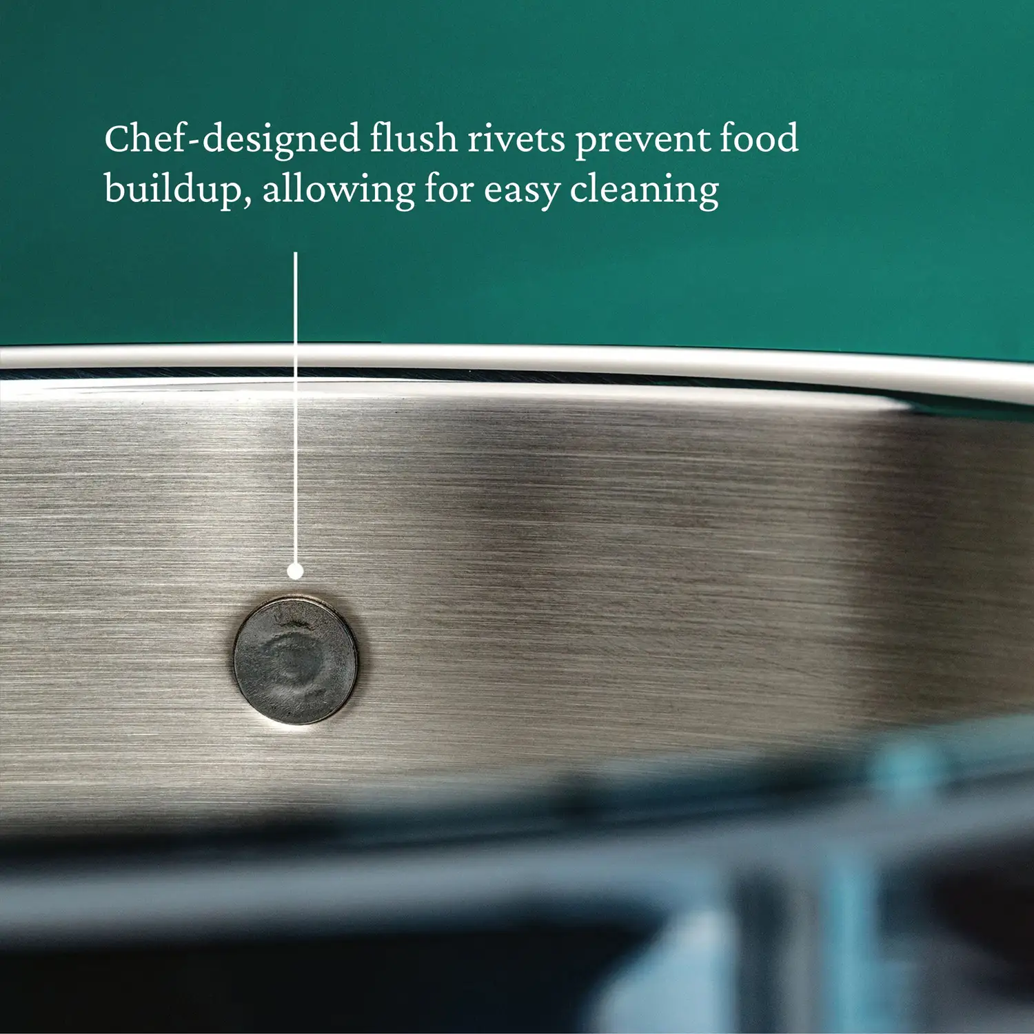 Brushed Clad Stainless Steel Saucepans with Lid - Image 14