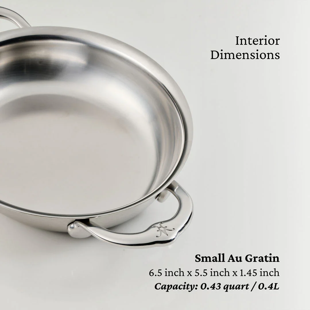 6.5-Inch x 5.5-Inch Oval Au Gratin Set, 2-piece - Image 4