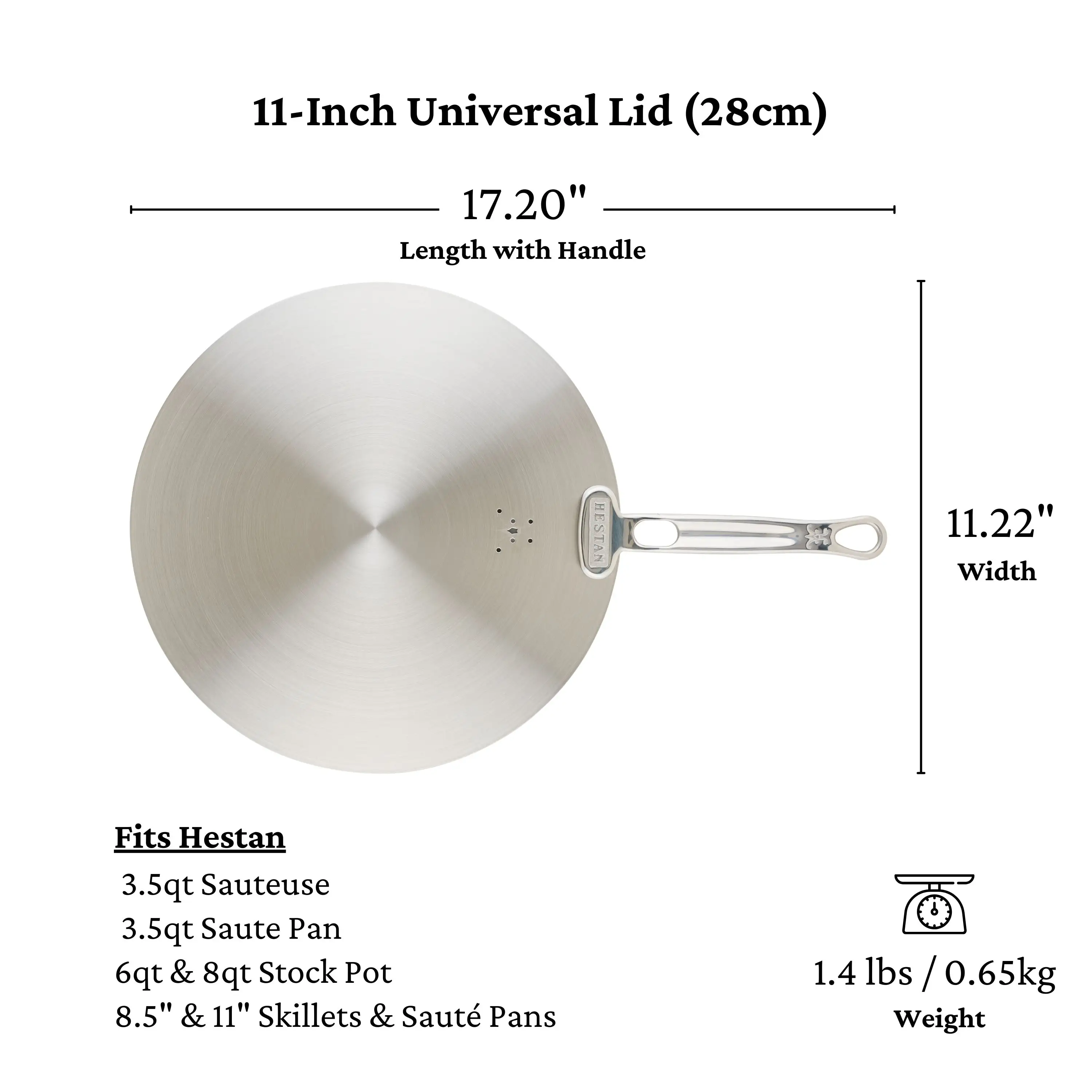 Provisions Stainless Steel Universal Lids - Image 11