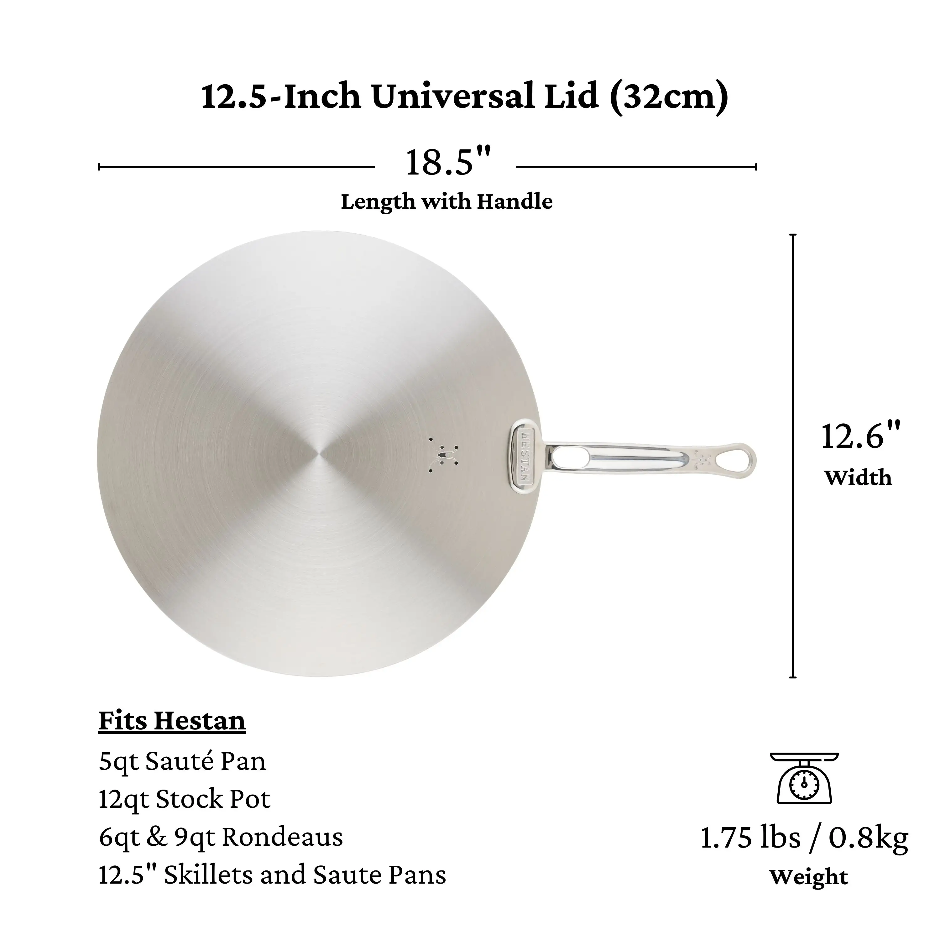 Provisions Stainless Steel Universal Lids - Image 12