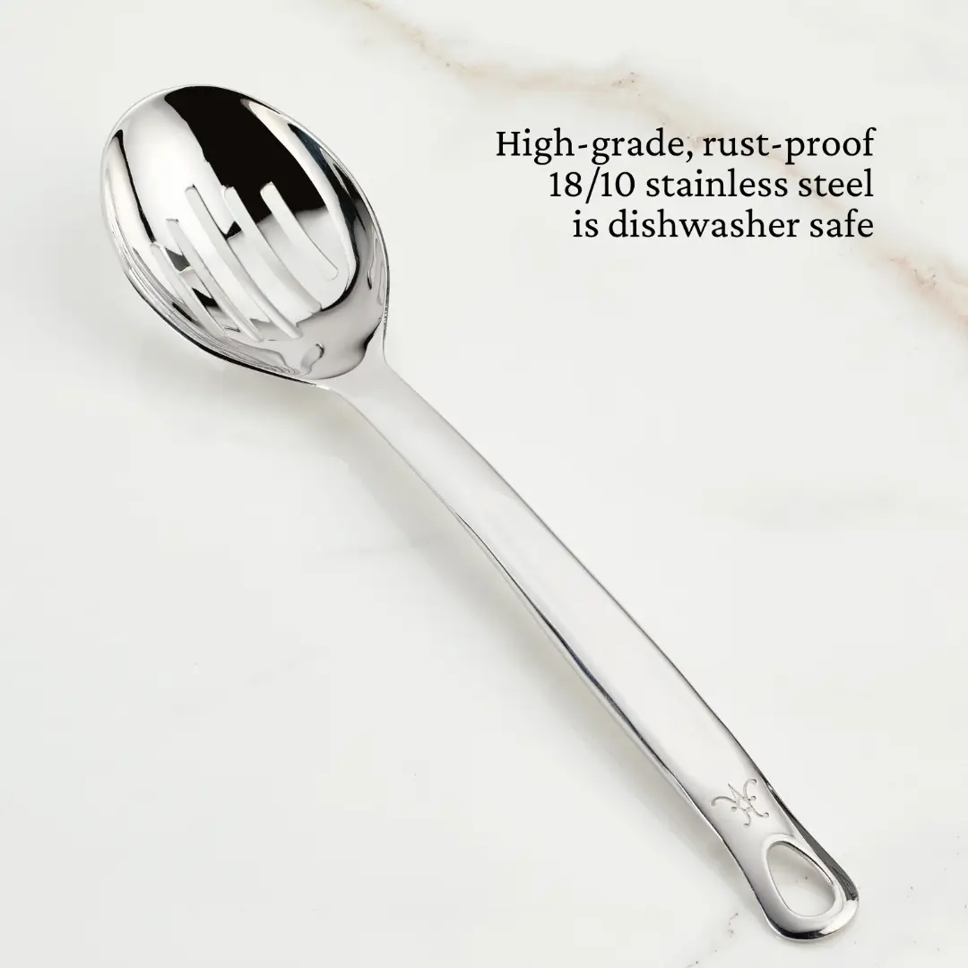 Deep Slotted Spoon, 13-inch - Image 3