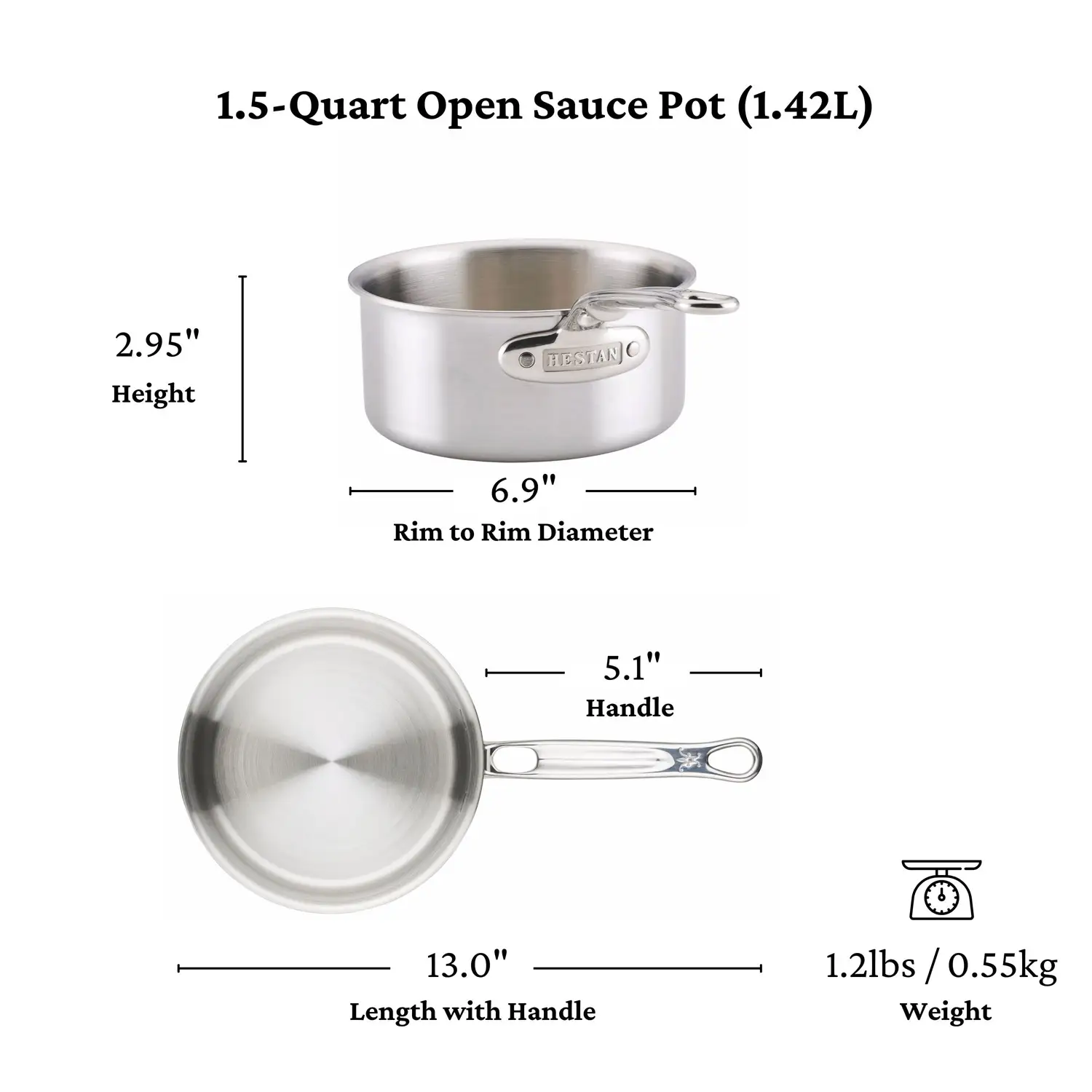 Stainless Steel Saucepans - Image 12